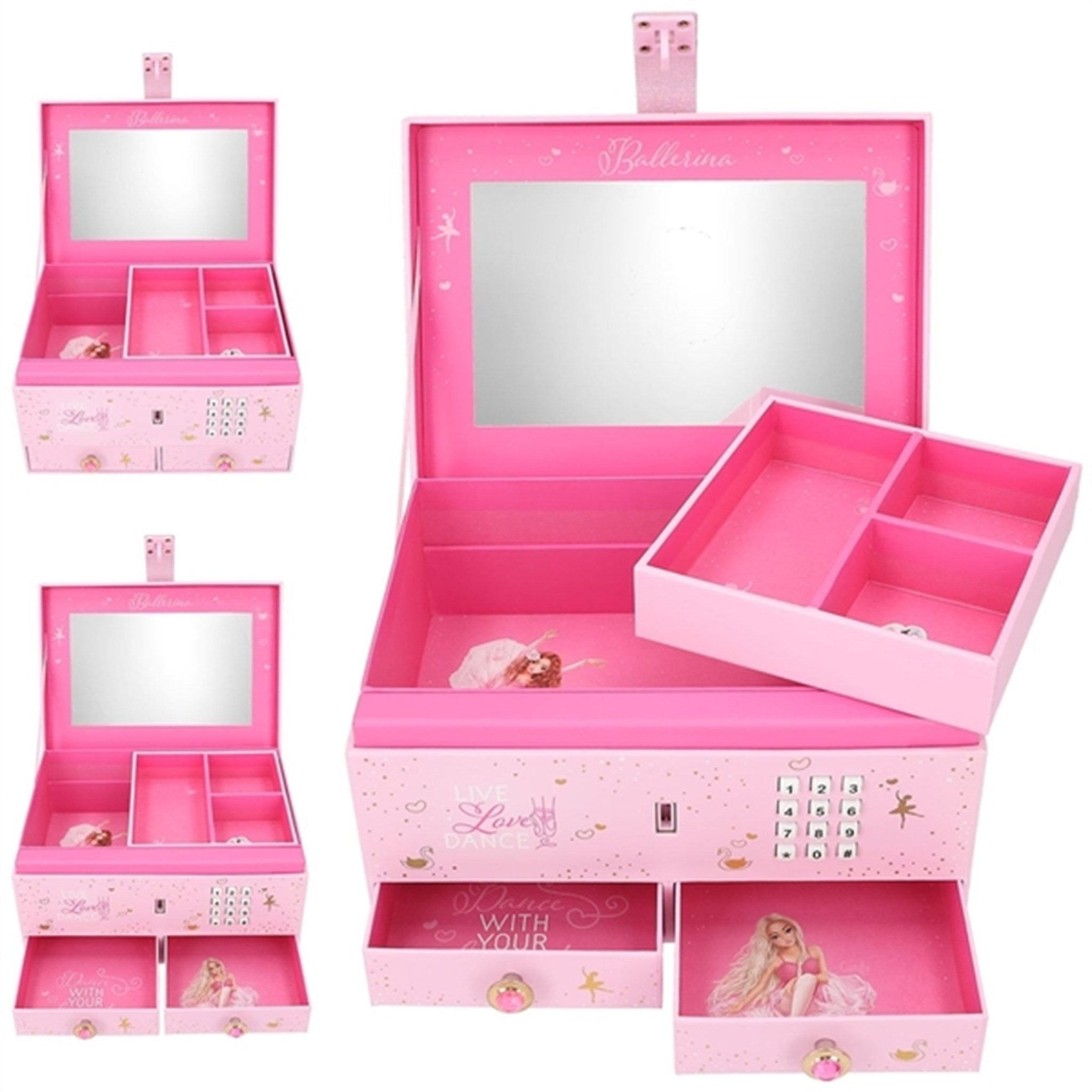 TOPModel Jewellery Box with Code and Music Ballet 2