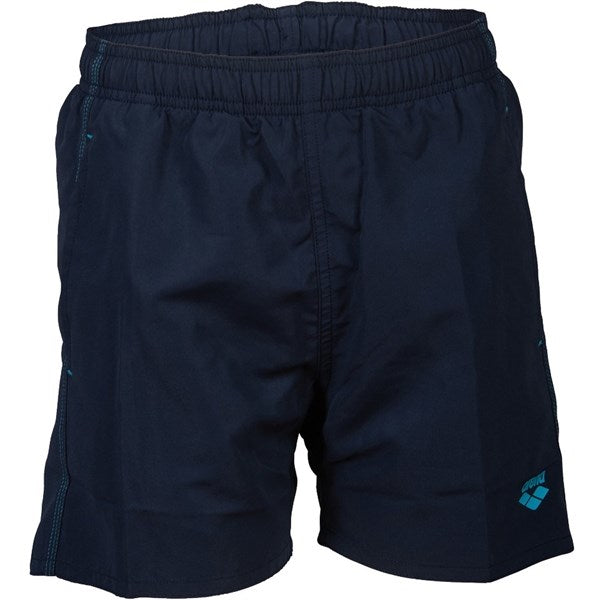 Arena Beach Boxers Solid R Navy-Turquoise