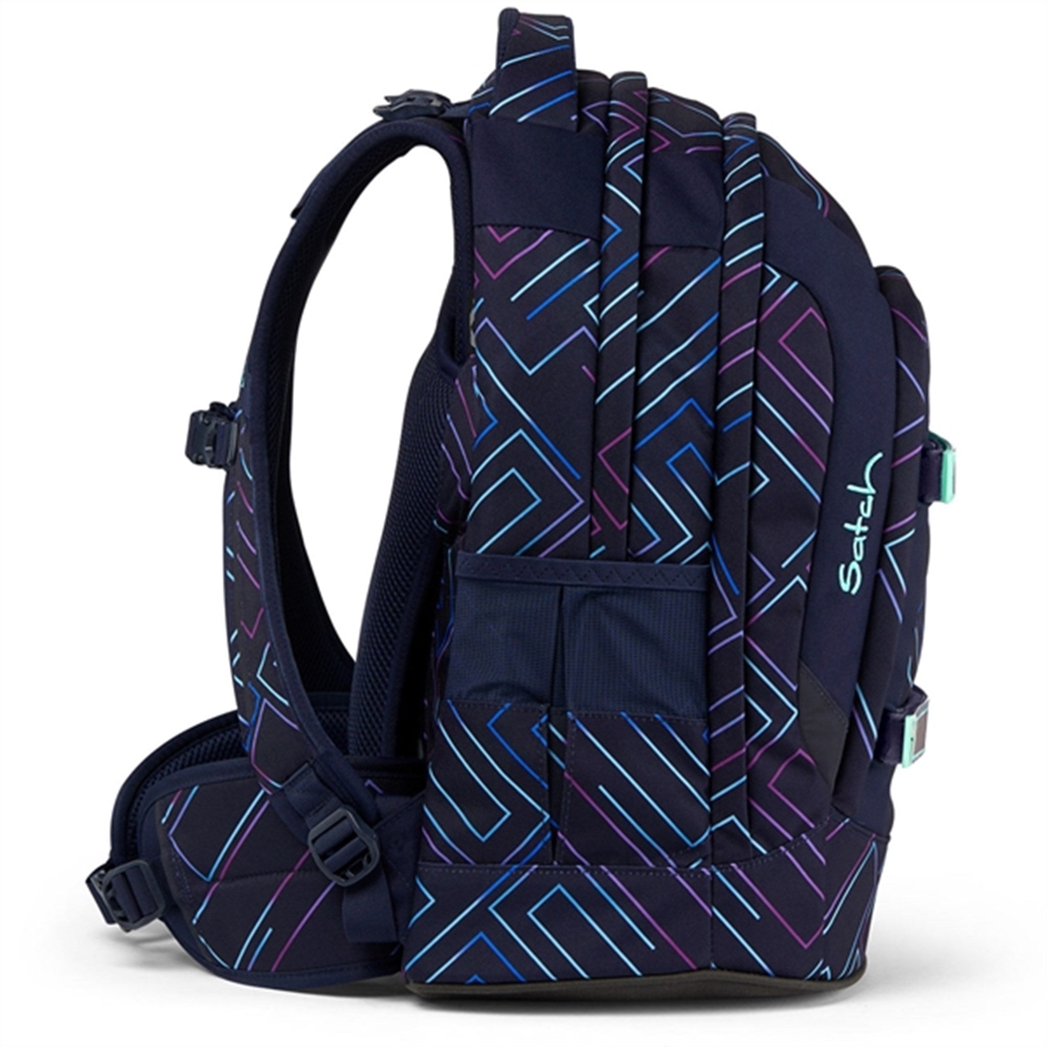 Satch Pack School Bag Purple Laser 4