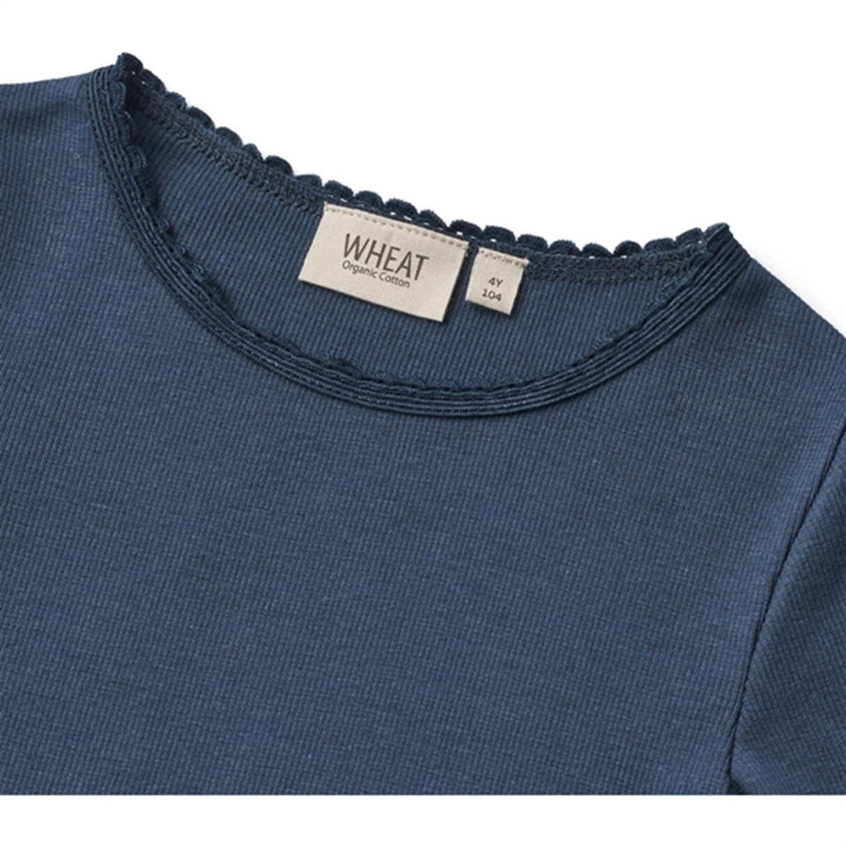 Wheat Blue Waves Rib Blouse Reese