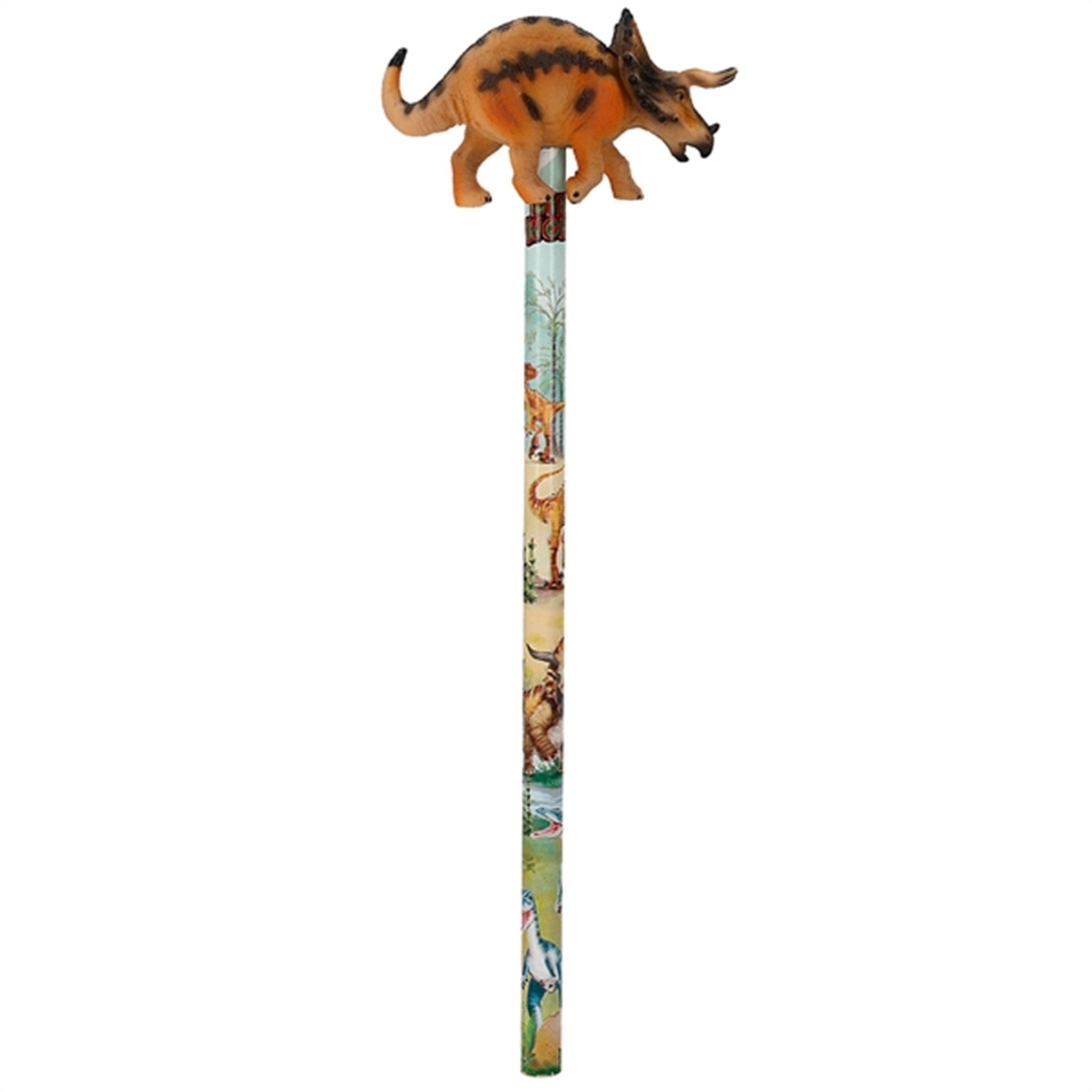 Dino World Pencil with Triceratops