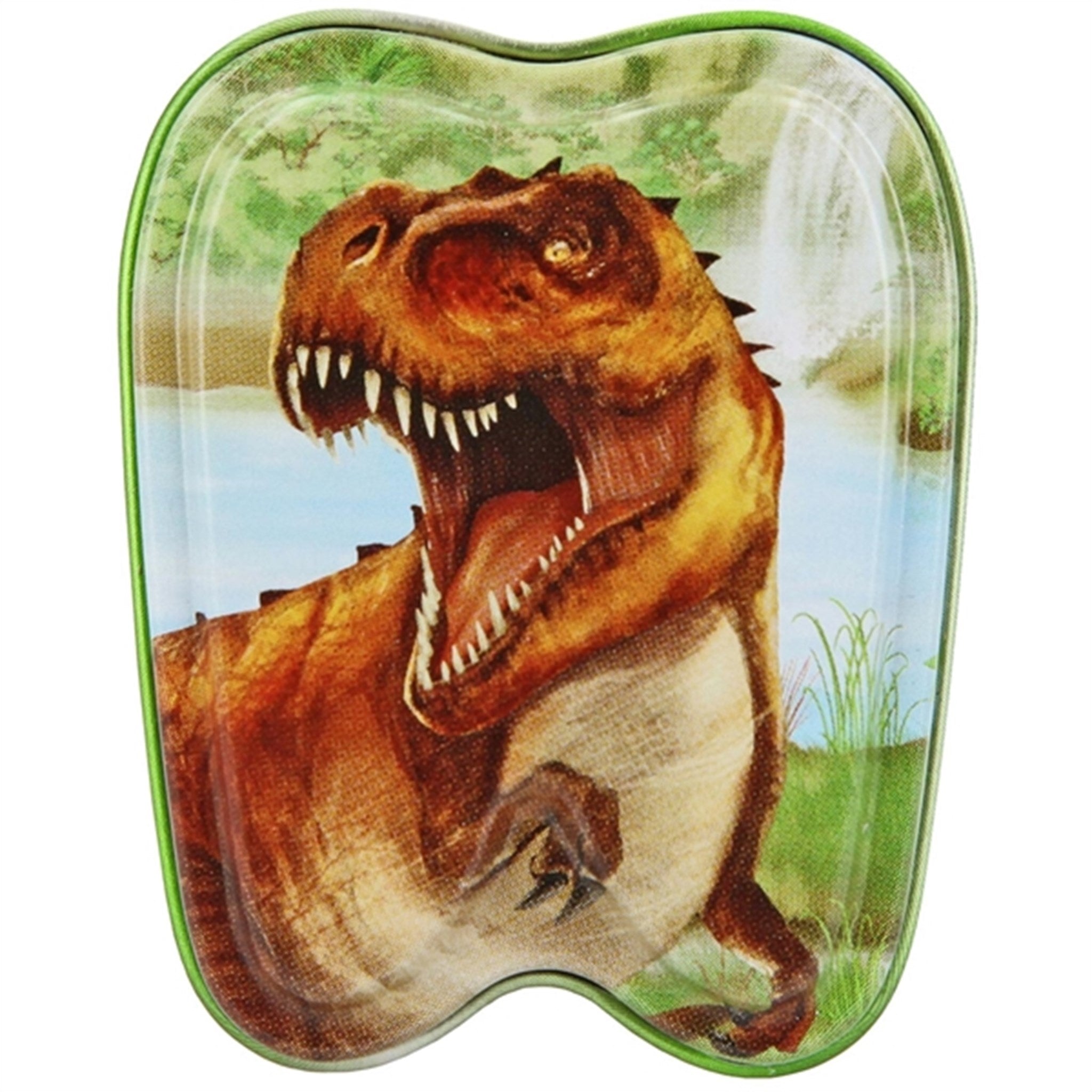 Dino World Tooth Box T-Rex Green