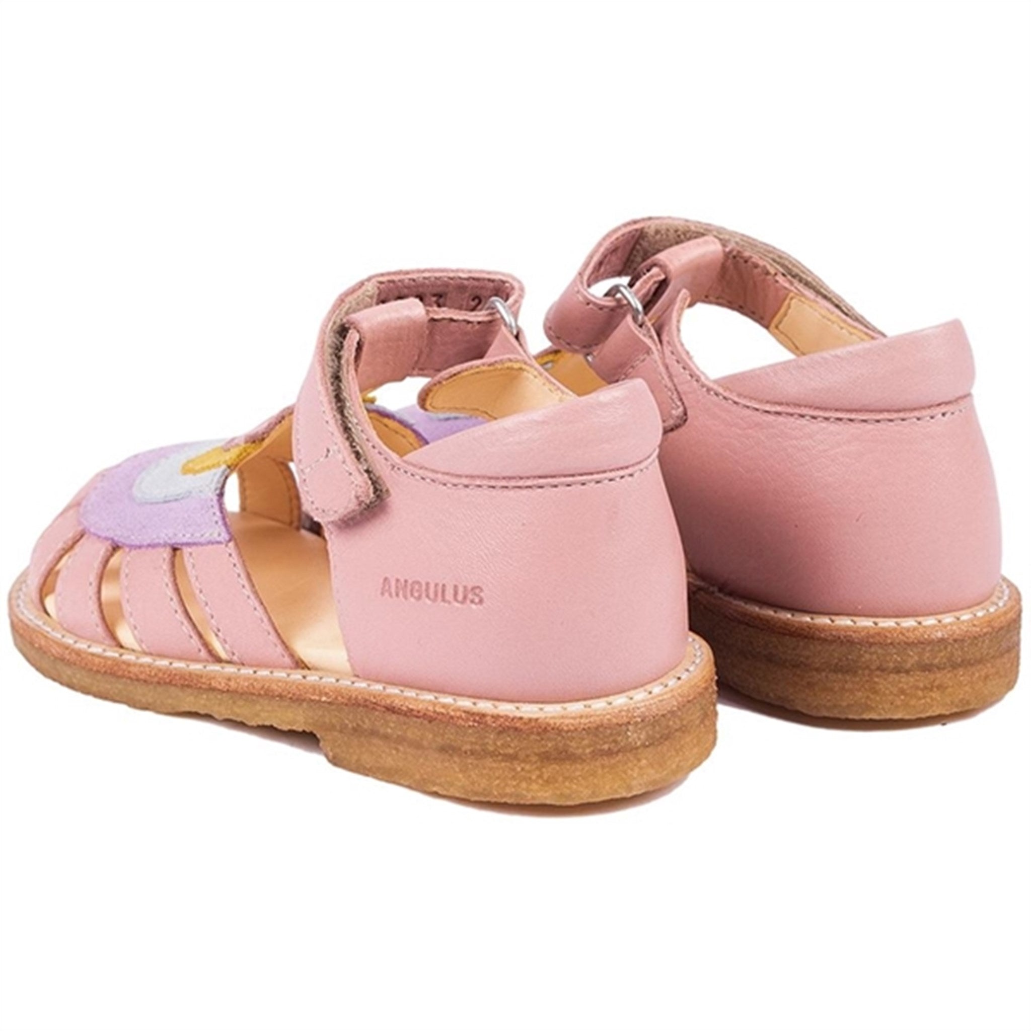 Angulus Sandals Rose/Lilac/Ice Blue/Pineapple 3