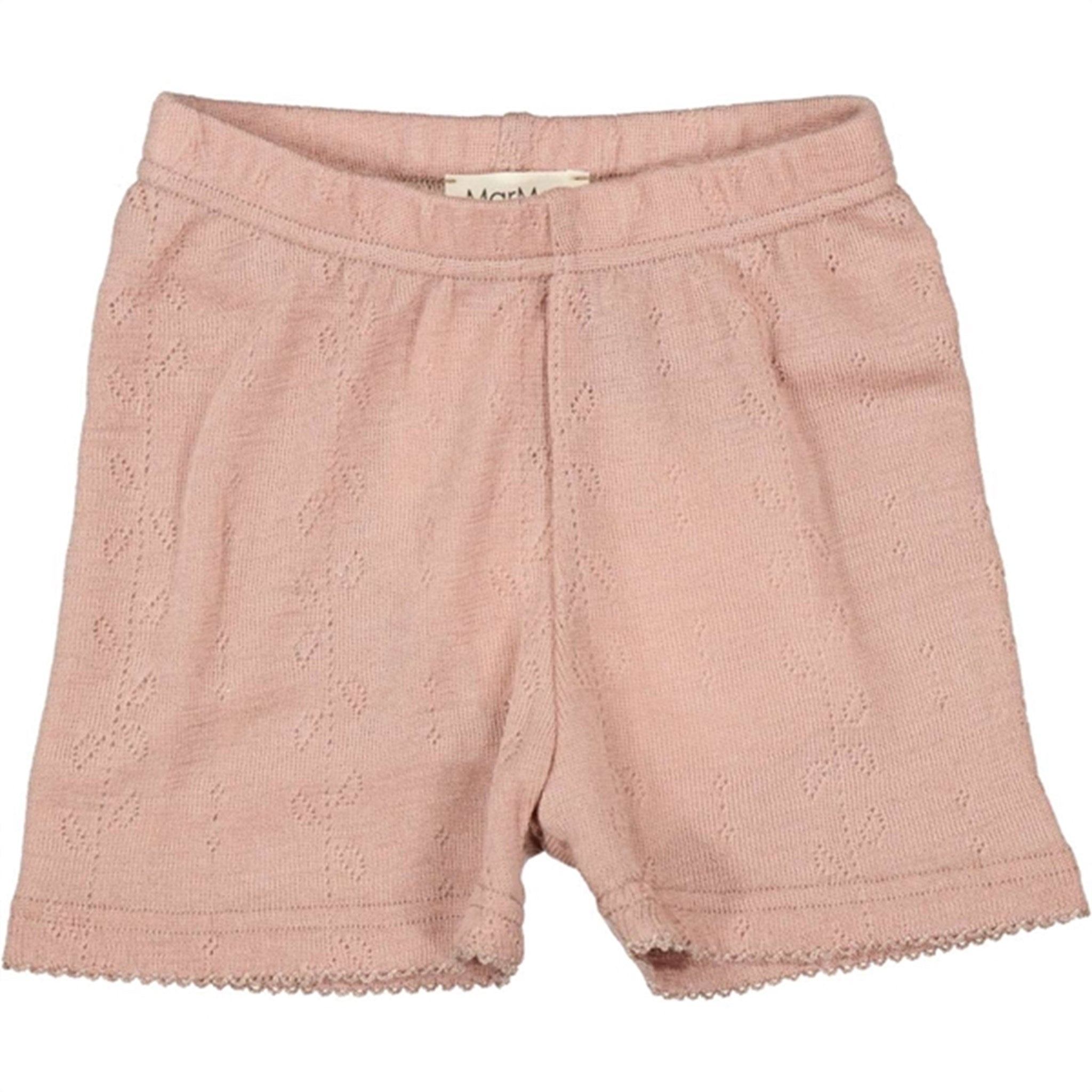 MarMar Wool Pointelle Burnt Rose Poe Underwear
