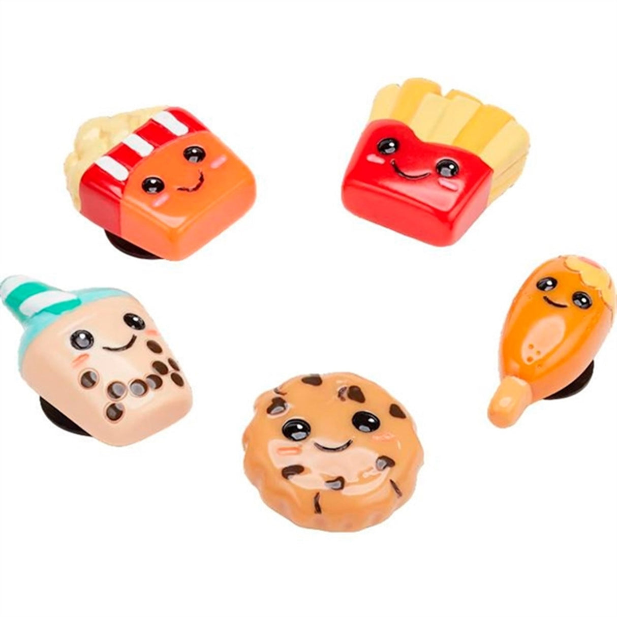 Crocs Jibbitz™ Bad But Cute Foods 5-Pack