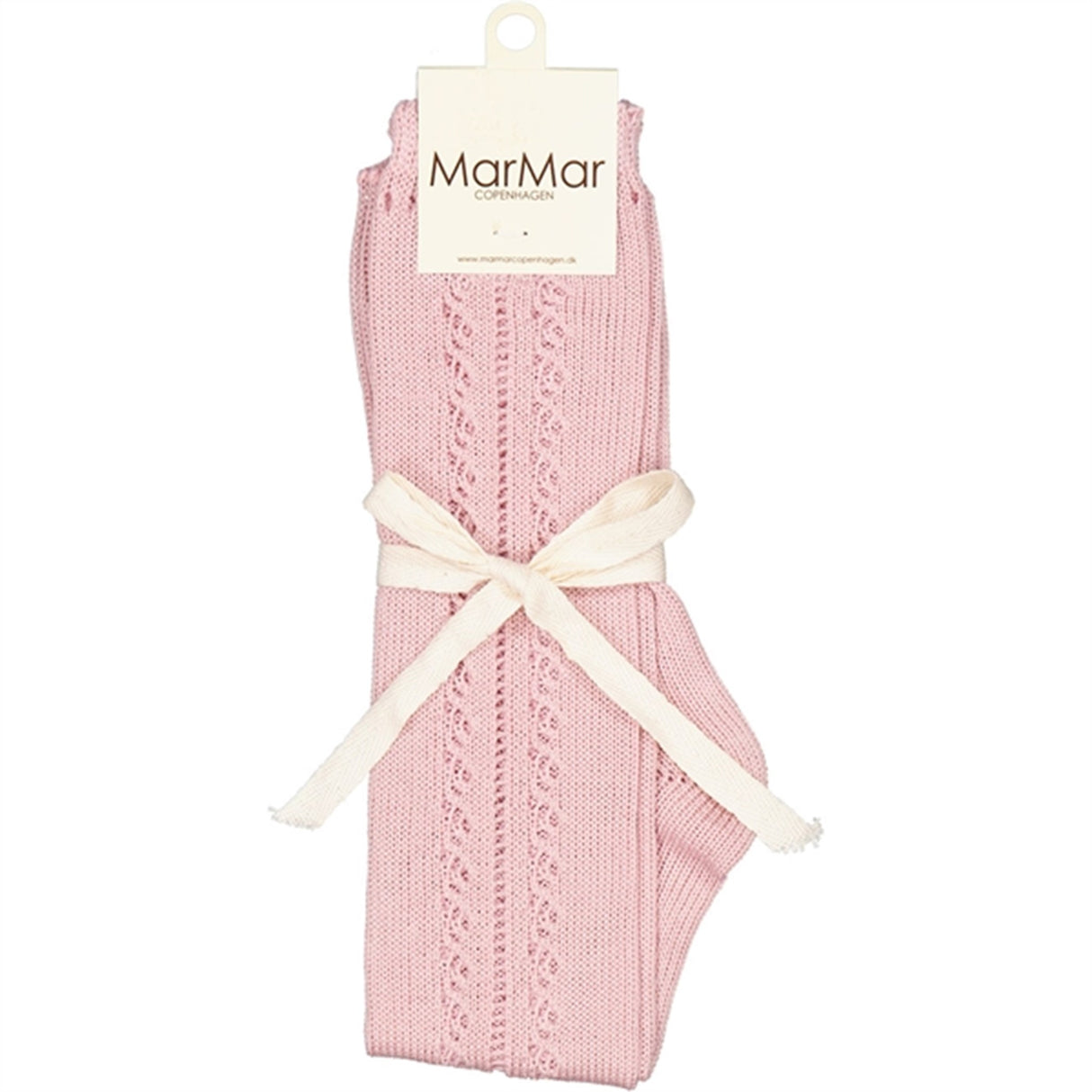 MarMar Faded Rose Pointelle Knee Socks