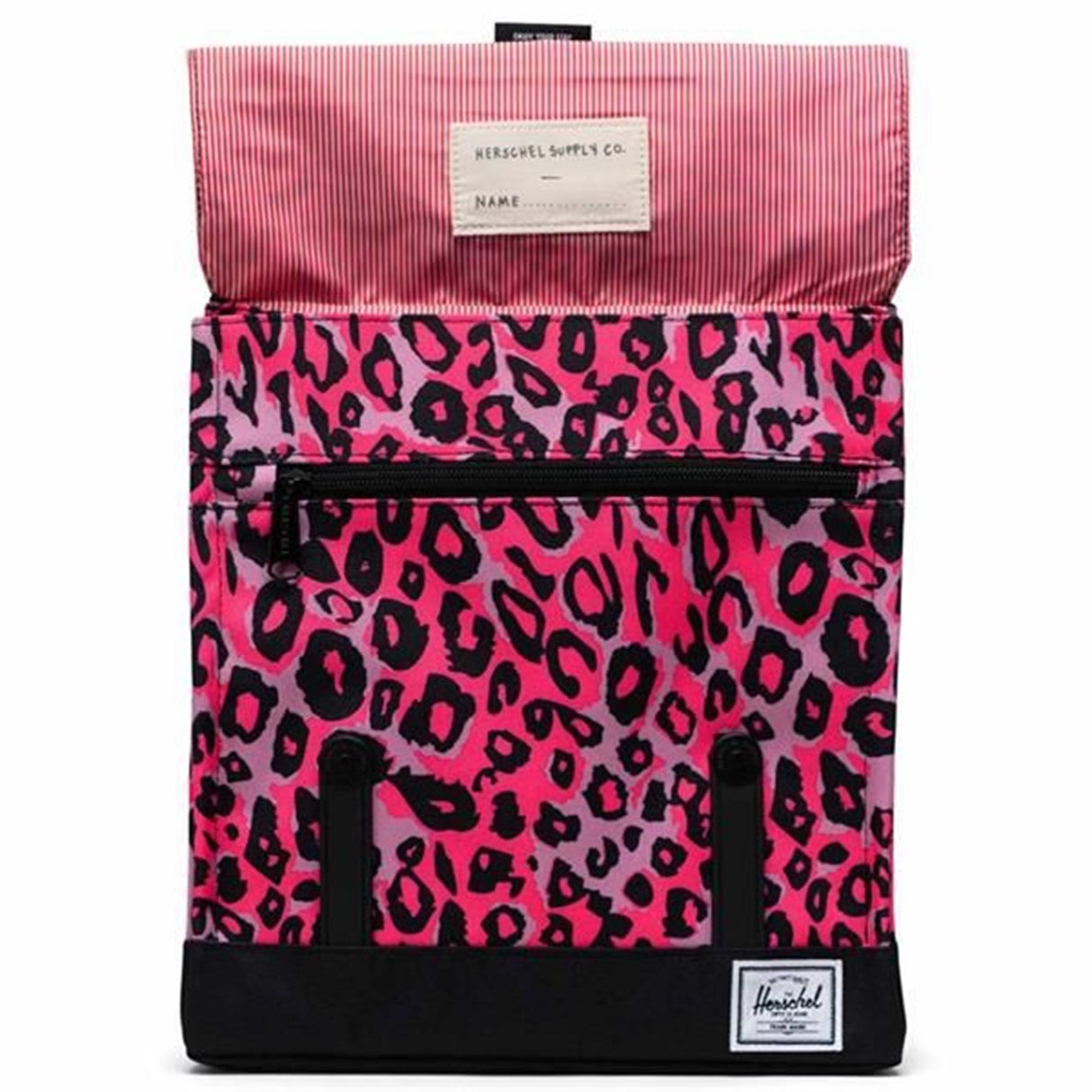 Herschel Survey Kids Backpack Cheetah Camo Neon Pink/Black