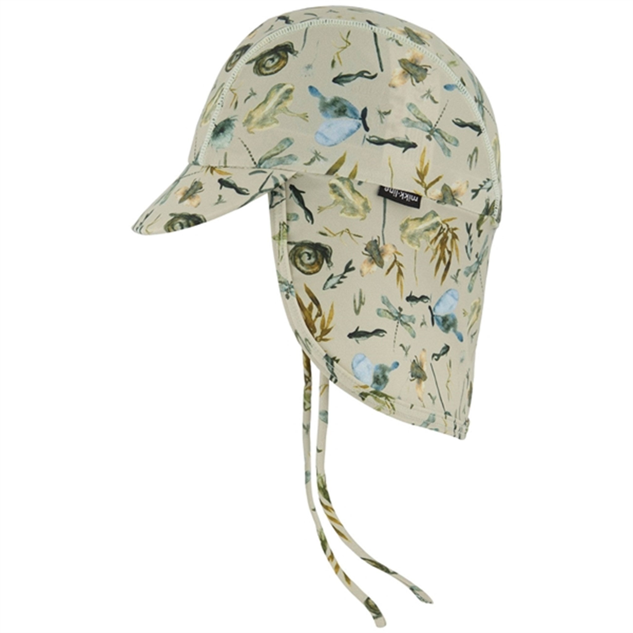 Mikk-Line Swim Hat Print Recycled Desert Sage
