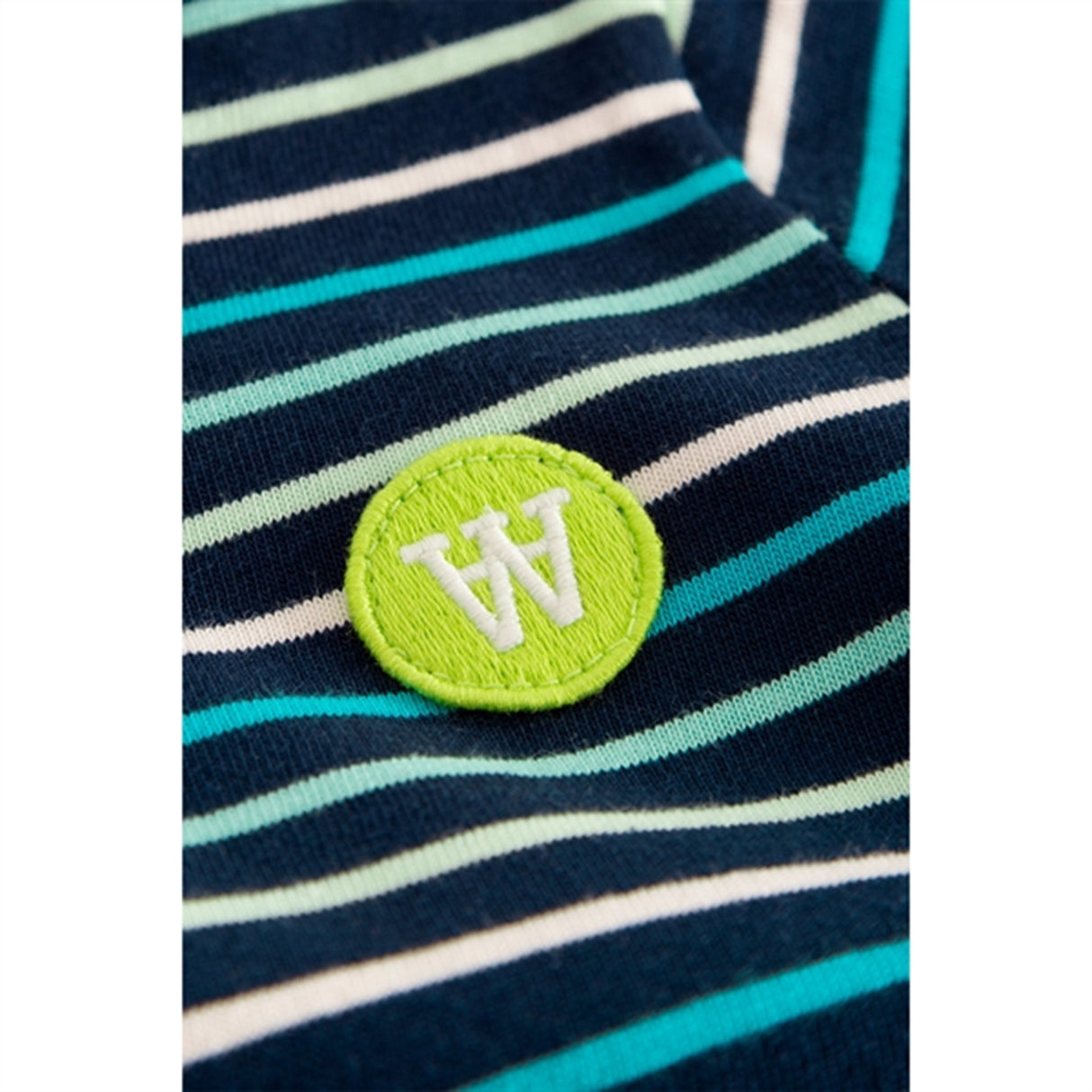 Wood Wood Navy Stripes Kim Stripes Bluse