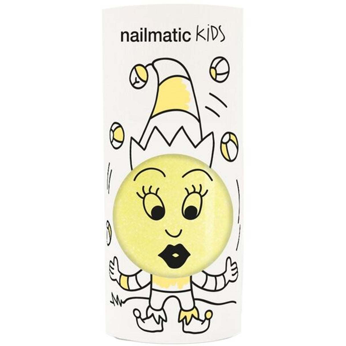 Nailmatic Neglelak Vandbaseret Lulu Pearly Yellow