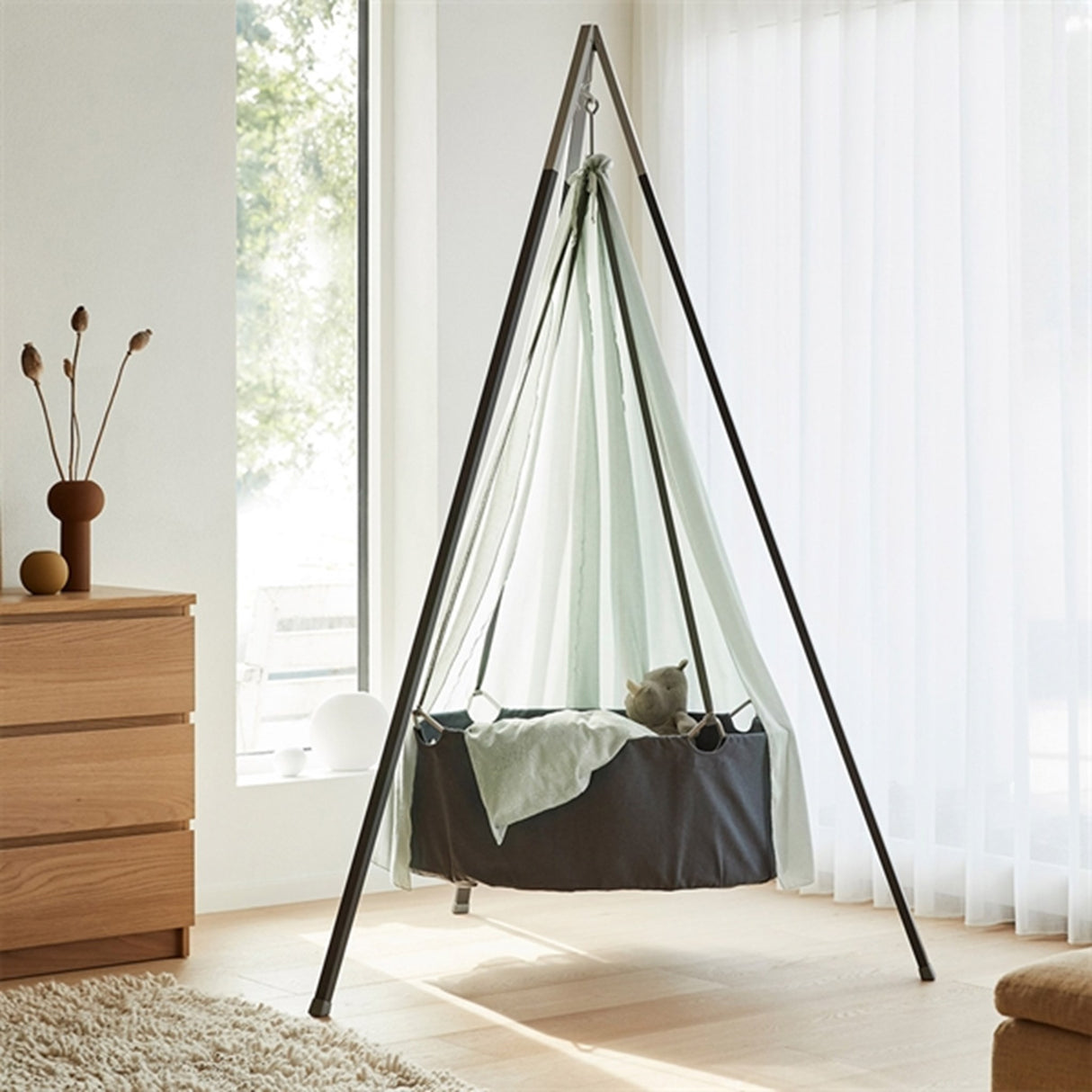 Leander Bed Canopy for Classic™ Cradle Sage Green