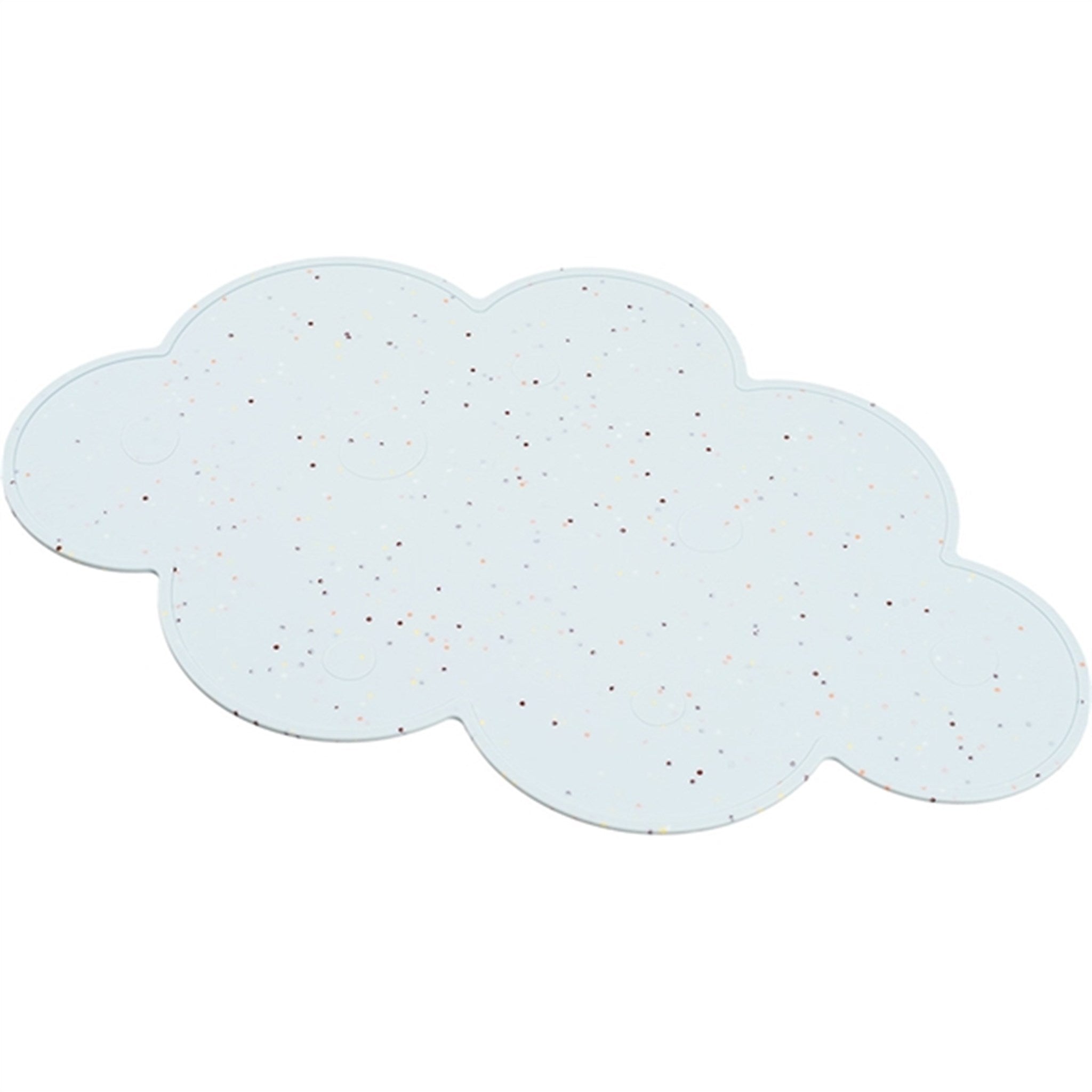 Done by Deer Silicone Placemat Confetti Blue 3
