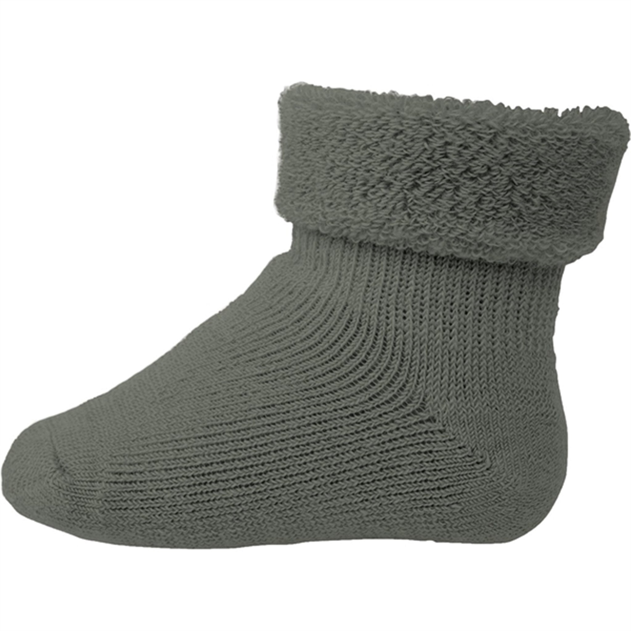 MP 722 Wool Baby Socks Agave Green