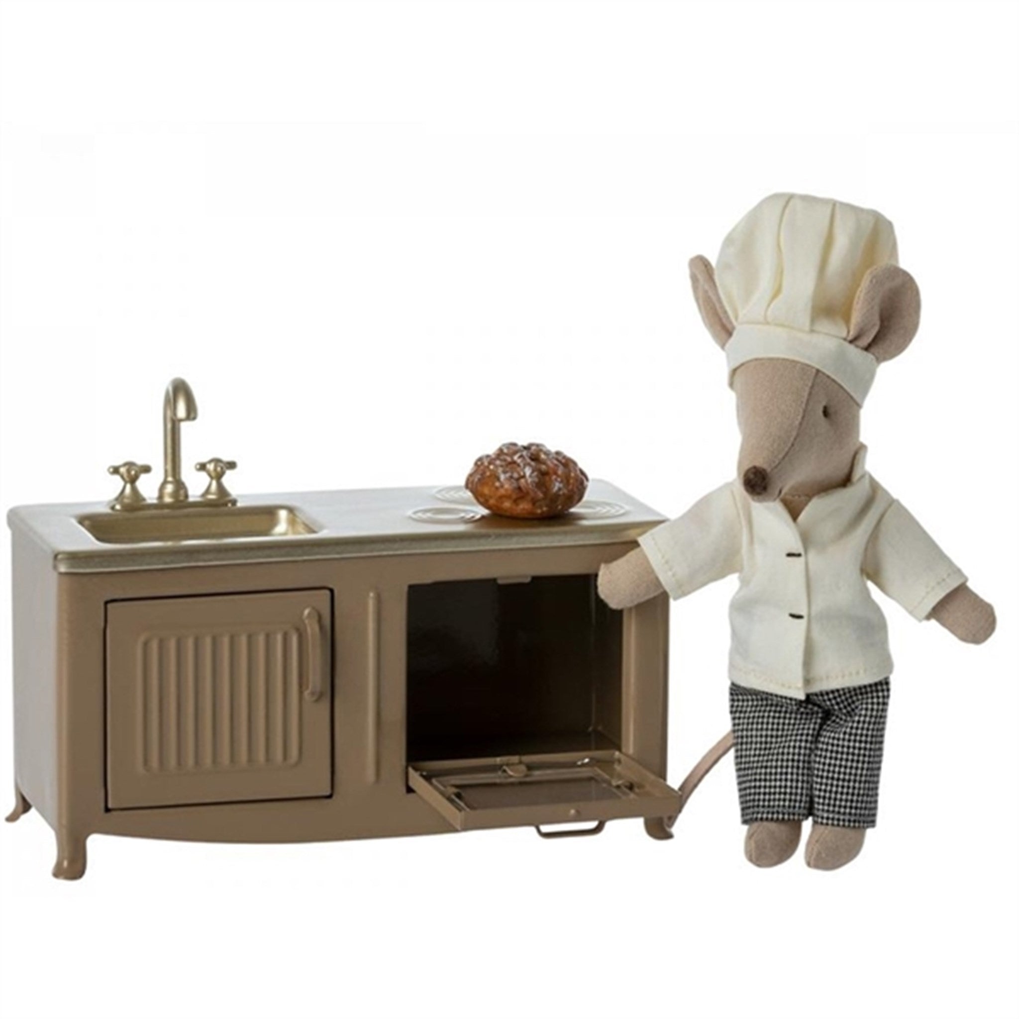 Maileg Kitchen, Mouse - Light Brown 3