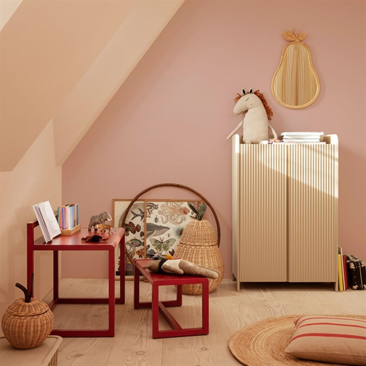 Ferm Living Ula Hoop Ring Natural