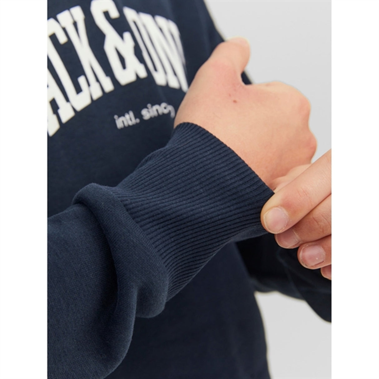 Jack & Jones Junior Navy Blazer Josh Sweat Hoodie