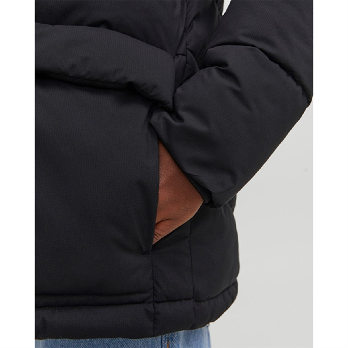 Jack & Jones Junior Black Vesterbro Puffer Jacket