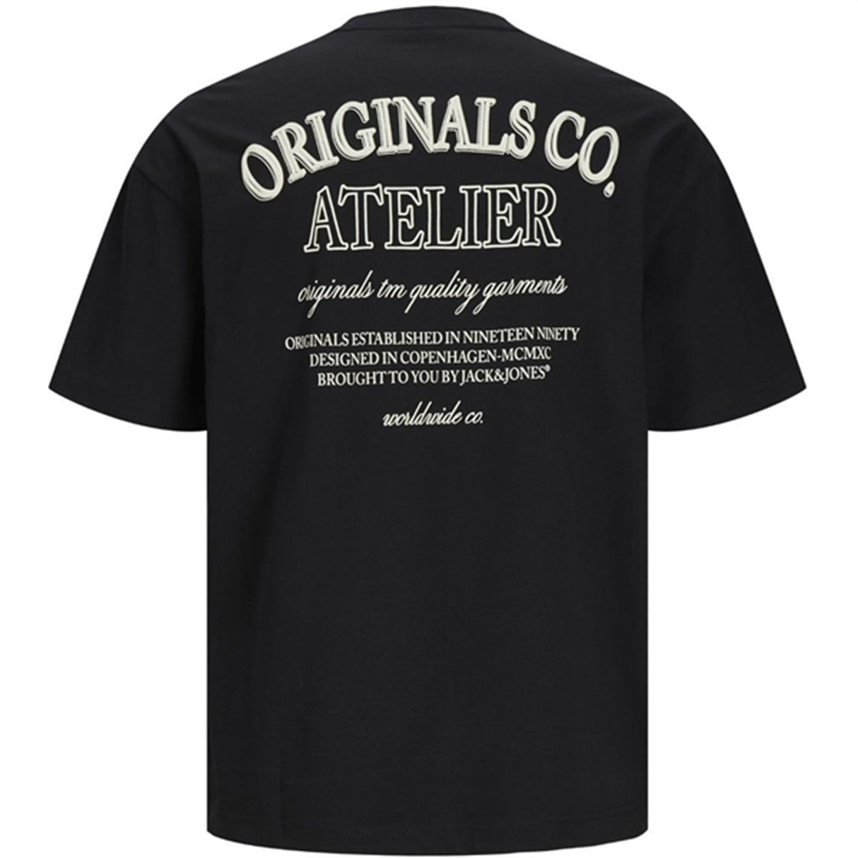 Jack & Jones Junior Black Jorsantorini Back T-Shirt