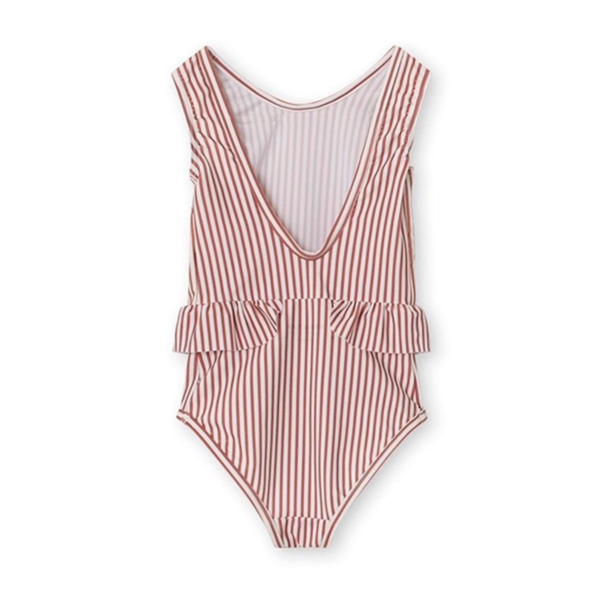 MINI A TURE Gelika Printed UV50 Swim Suit Acorn Brown Stripes 2