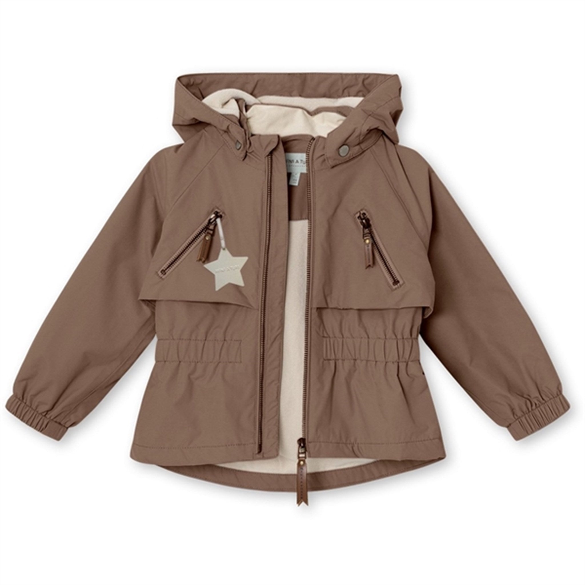 MINI A TURE Algea Spring Jacket With Fleece Lining Brownie 2