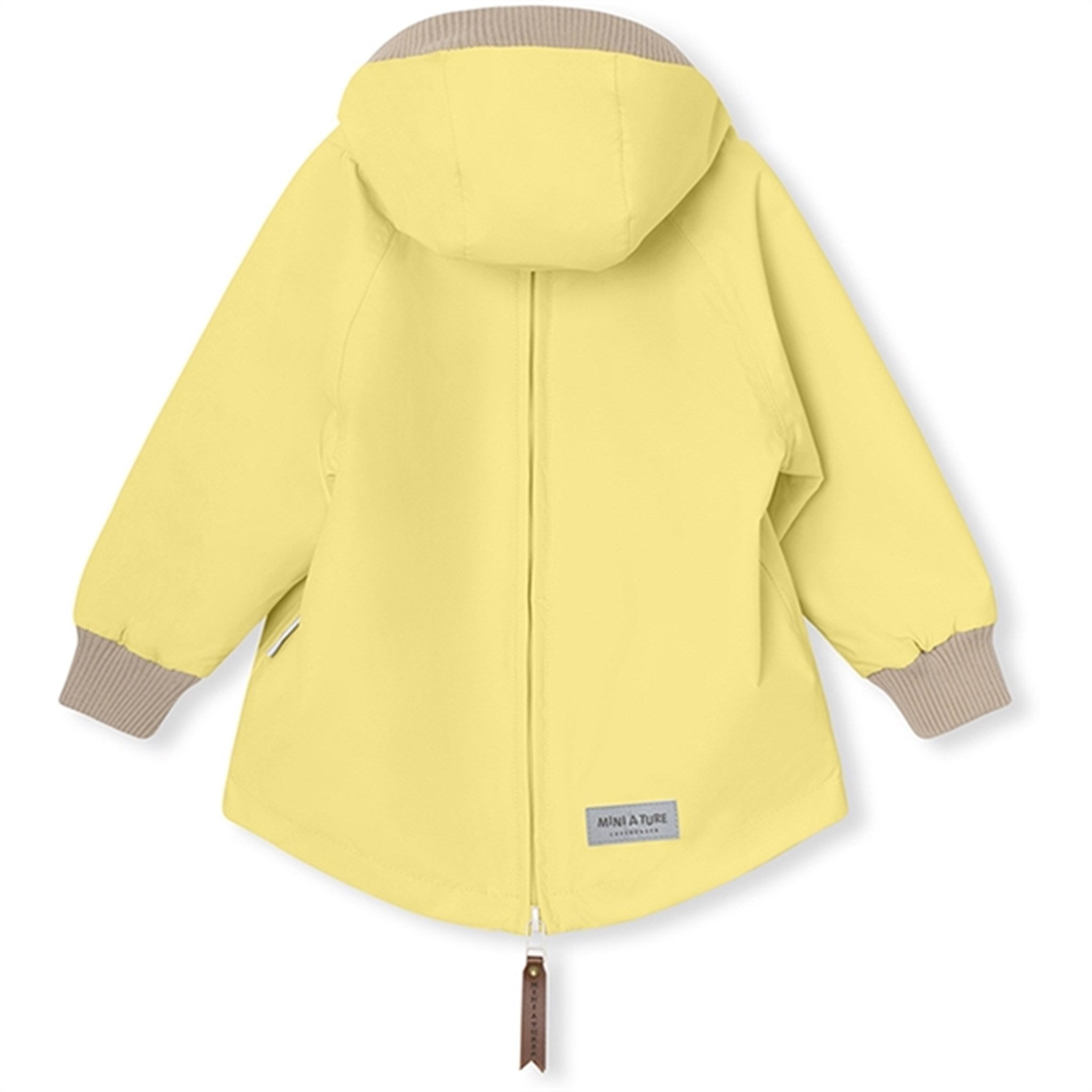 MINI A TURE BABYVITO Spring Anorak w/Fleece Lining Muted Lime 3