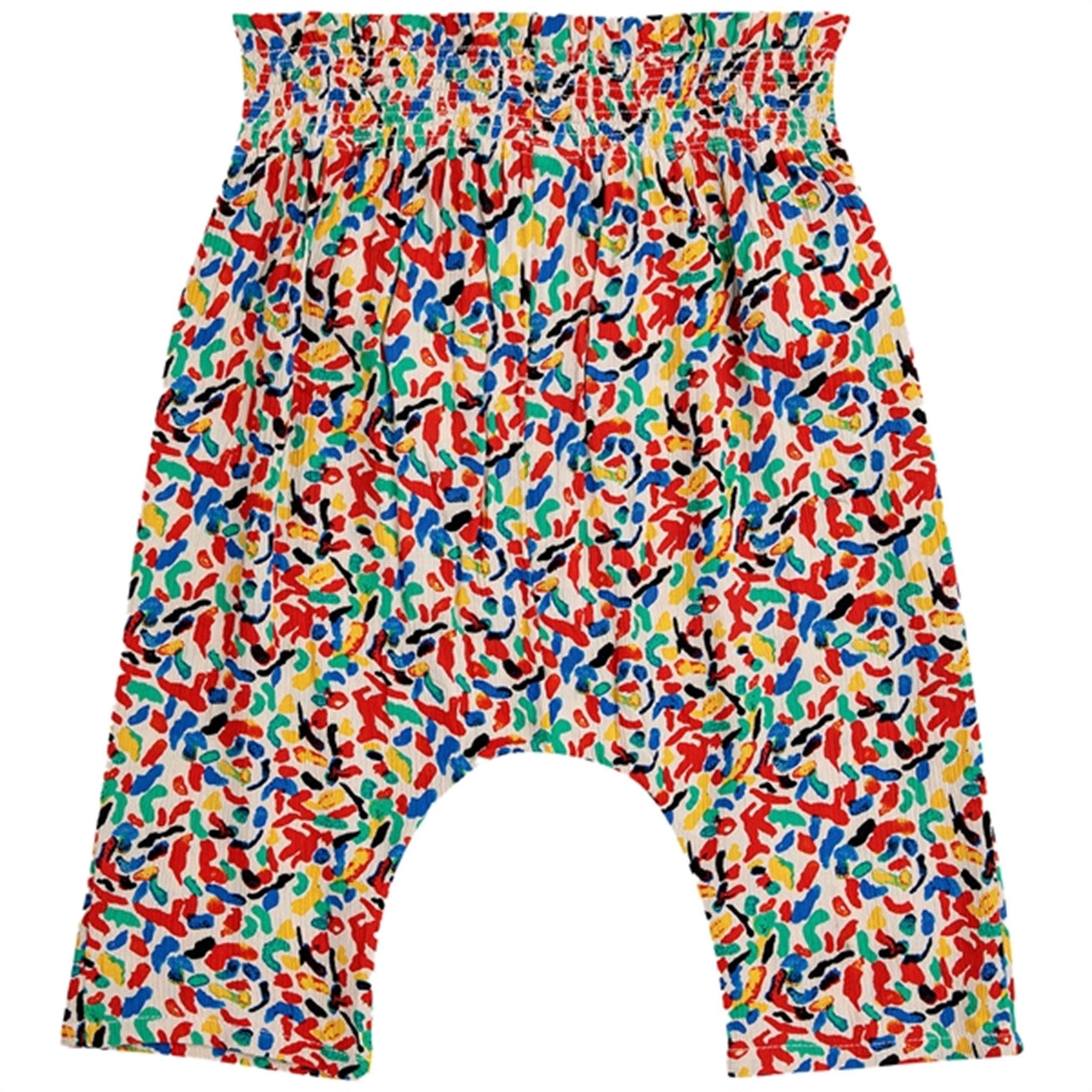 Bobo Choses Baby Confetti All Over Woven Harem Pants Baggy Multicolor