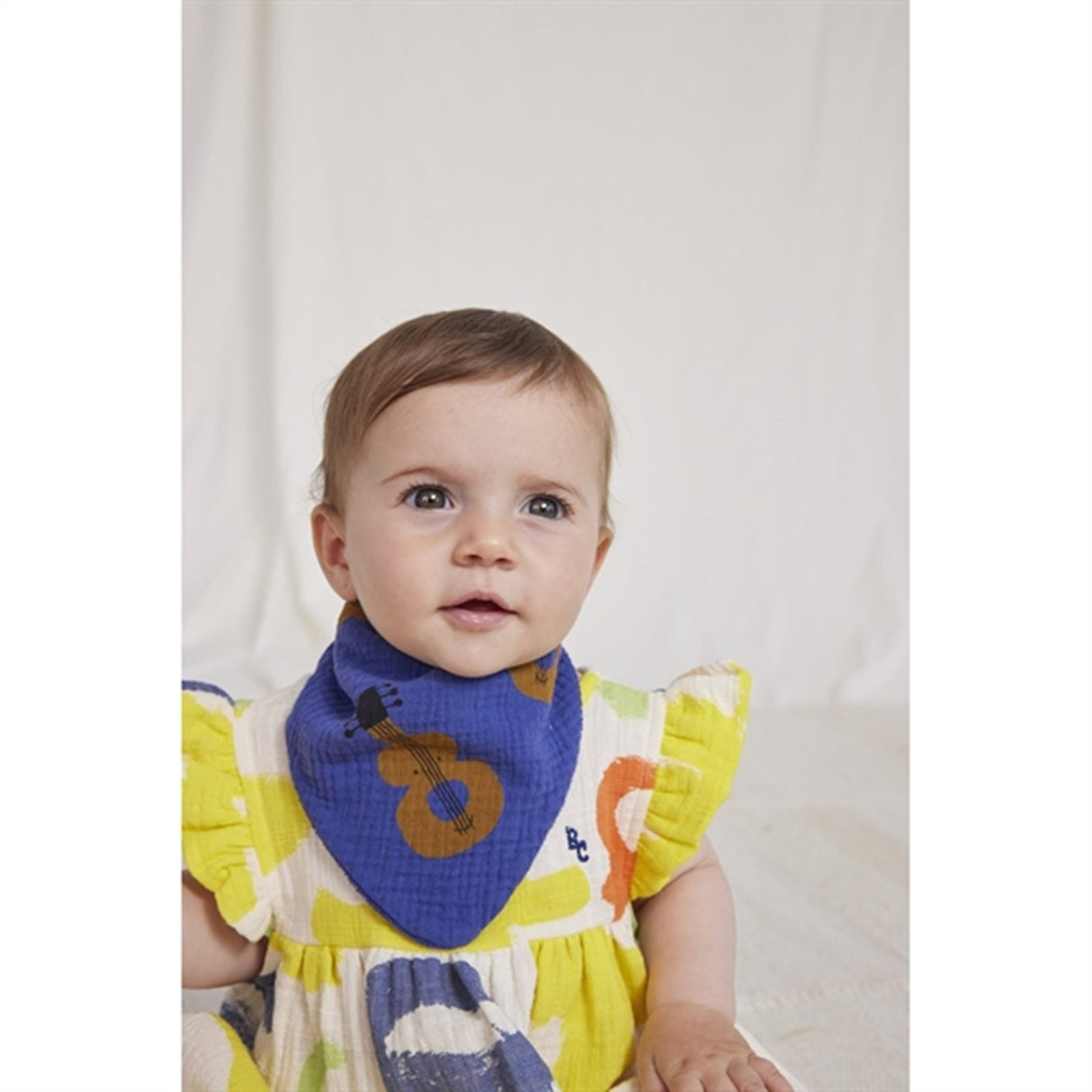 Bobo Choses Baby Acoustic Guitar Bib Blue