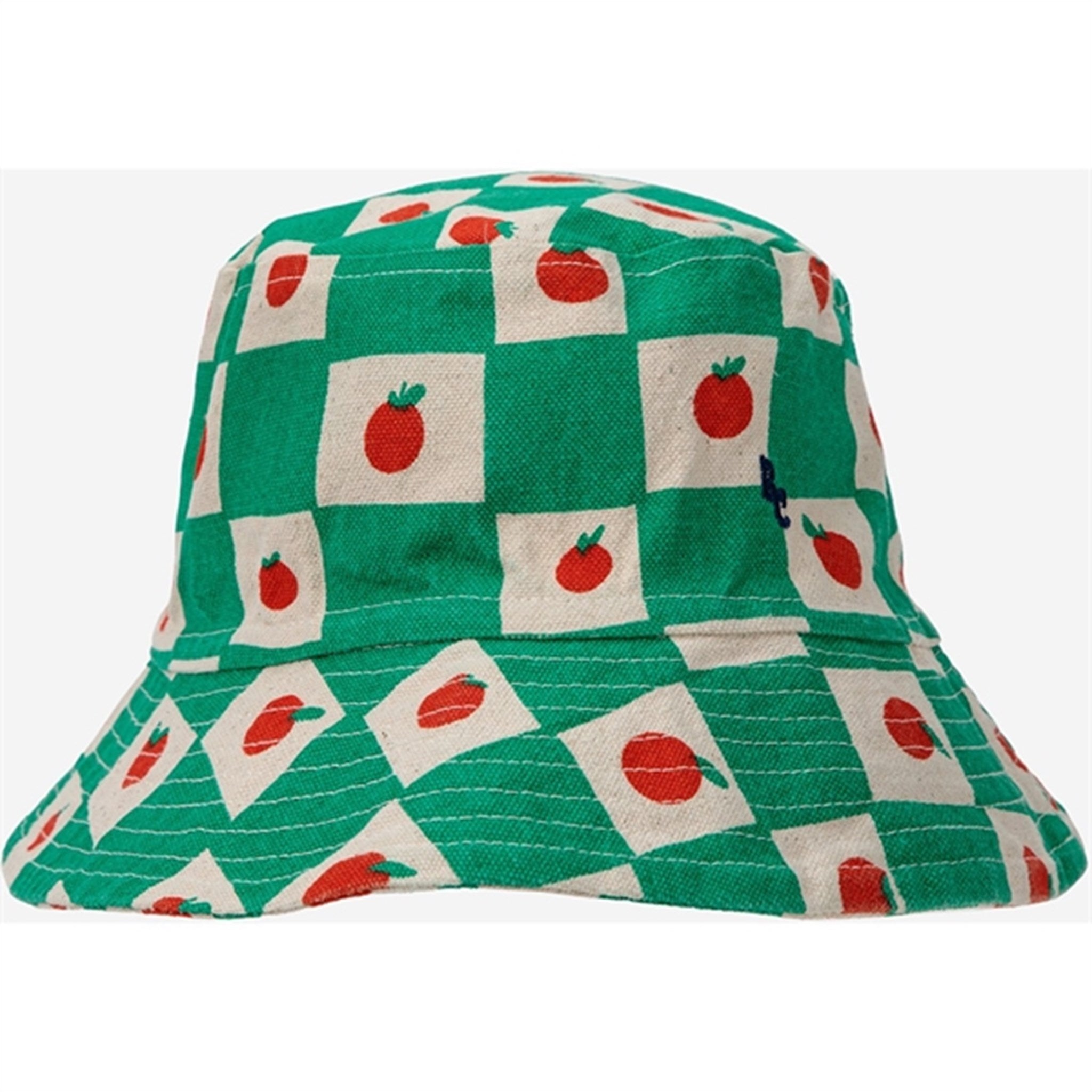 Bobo Choses Tomato All Over Hat Offwhite