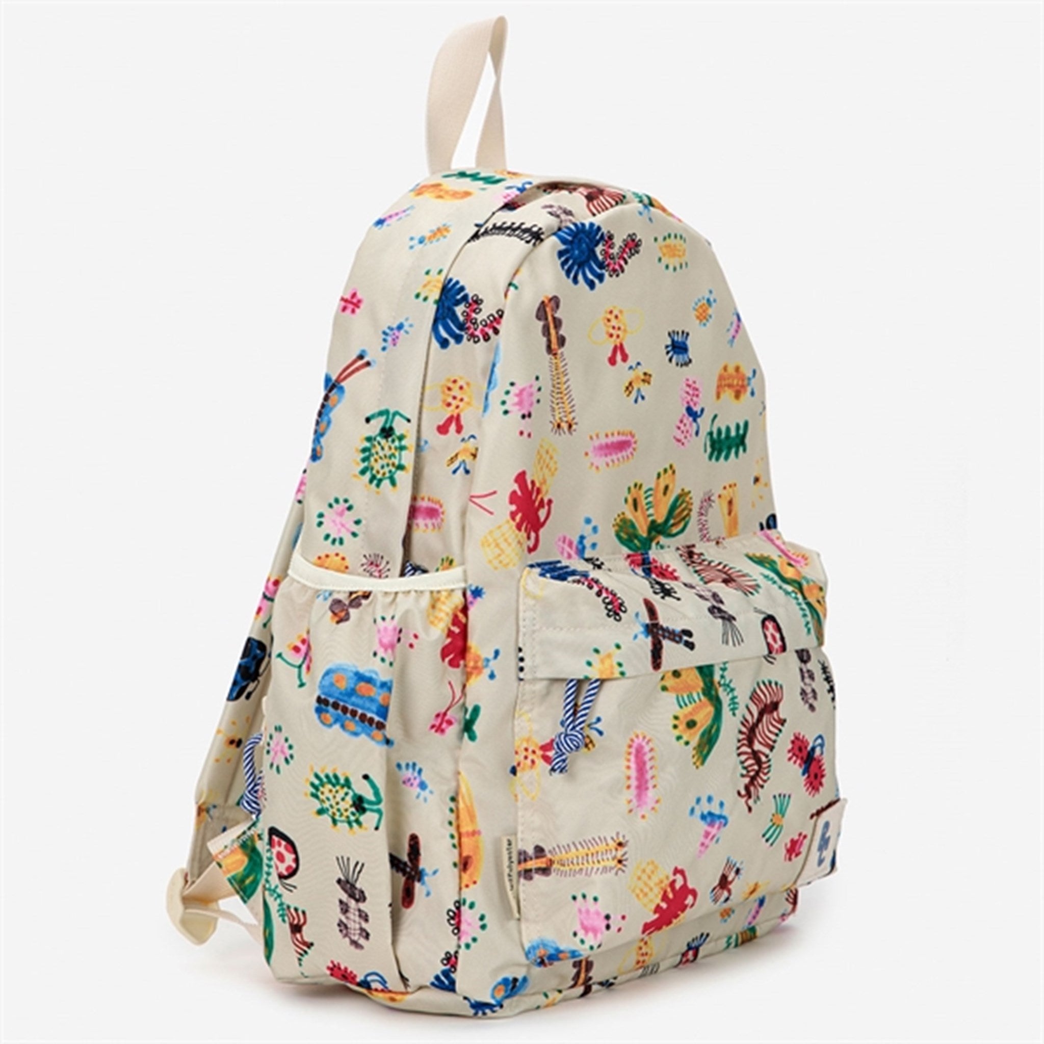 Bobo Choses Funny Insects All Over Backpacks Offwhite 3