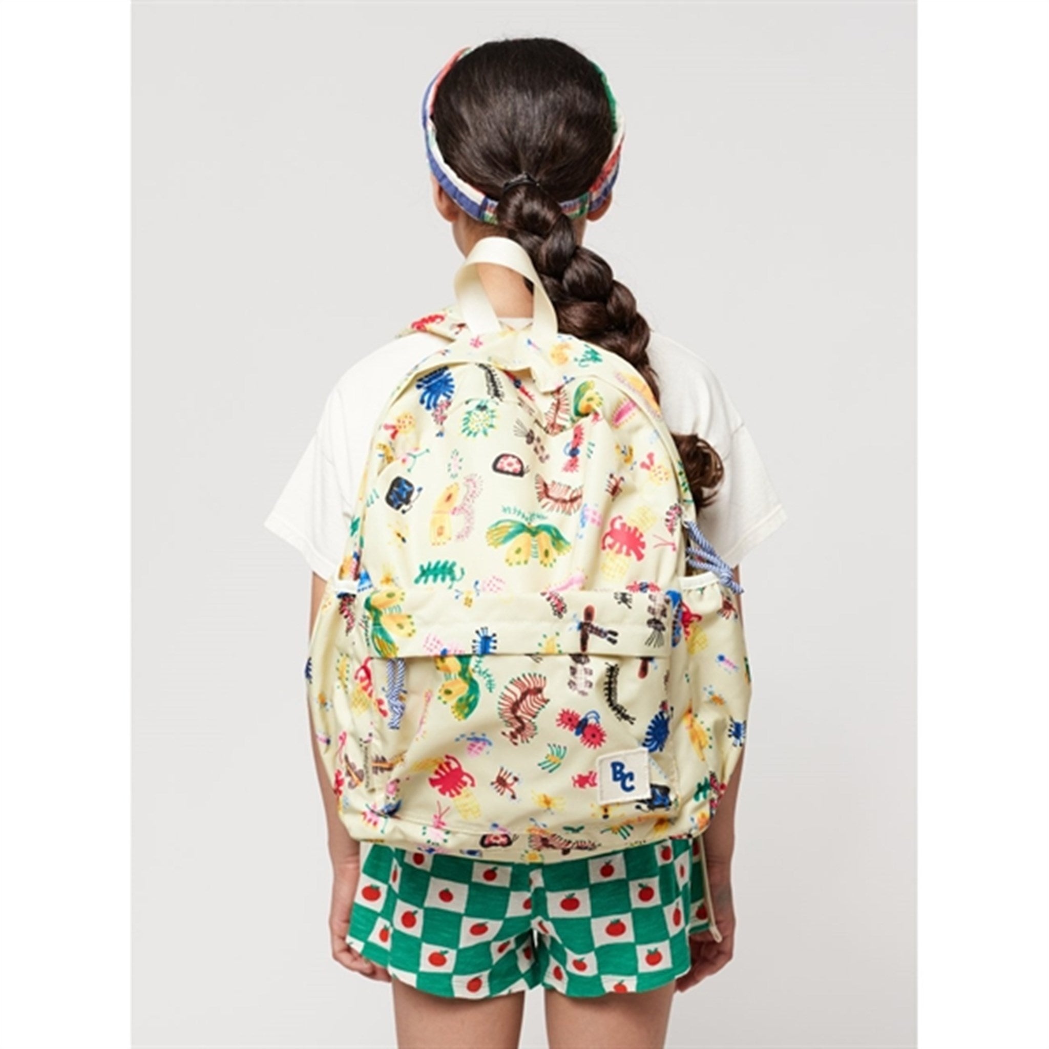 Bobo Choses Funny Insects All Over Backpacks Offwhite 5