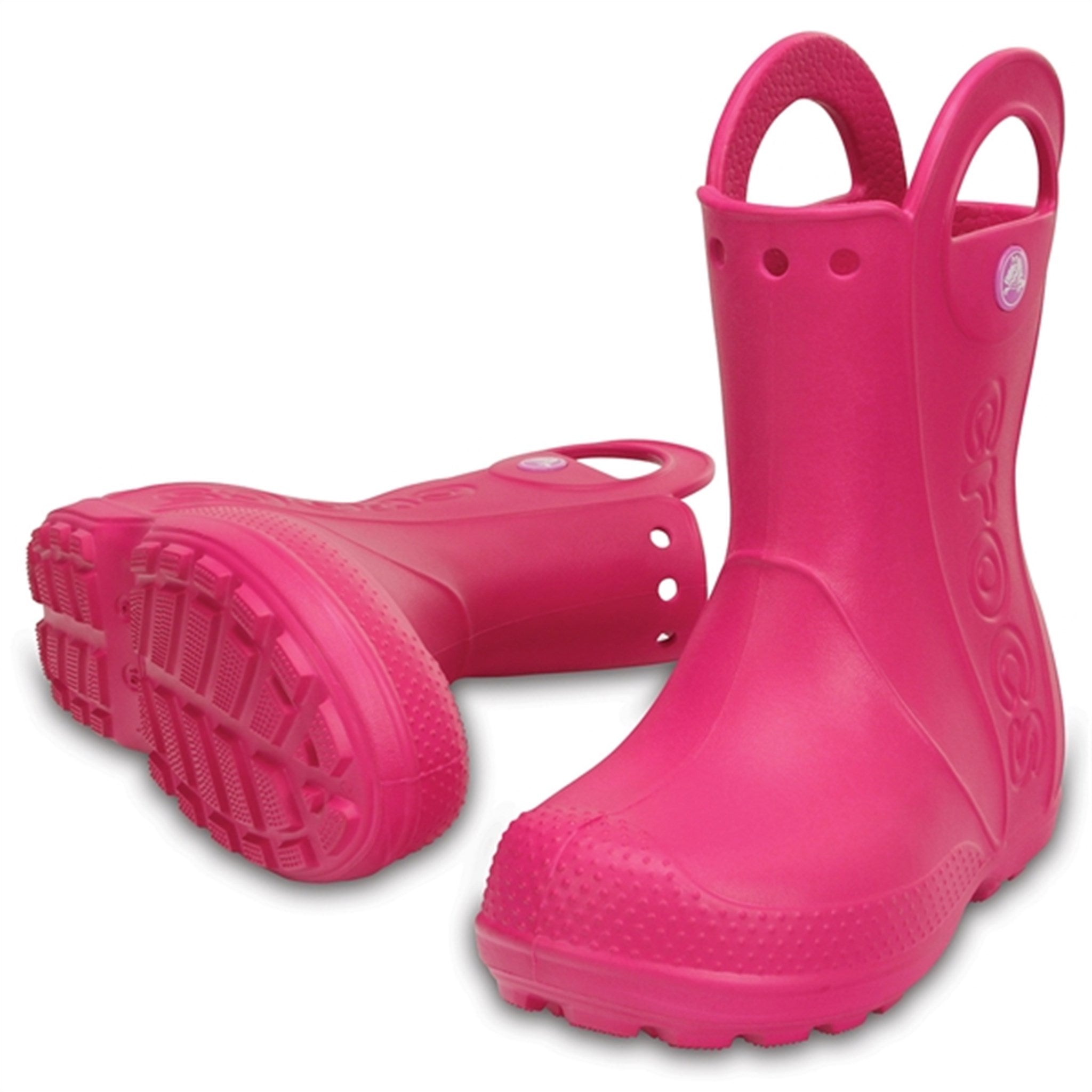 Crocs Handle It Rain Boots Candy Pink 3