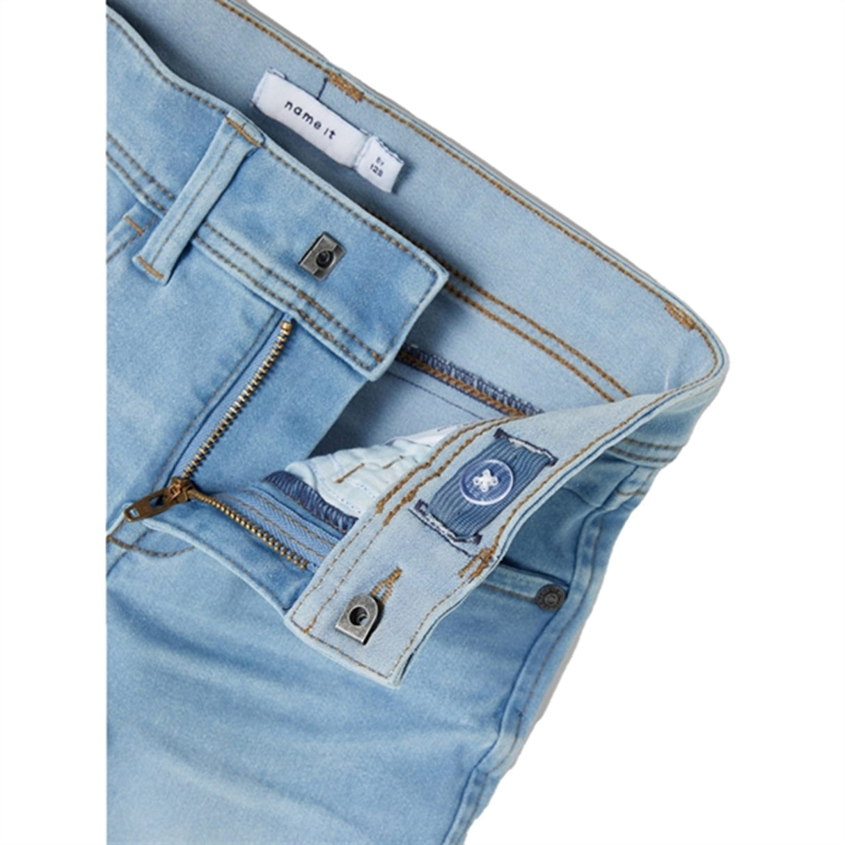 Name it Light Blue Denim Silas Slim Denim Shorts Noos