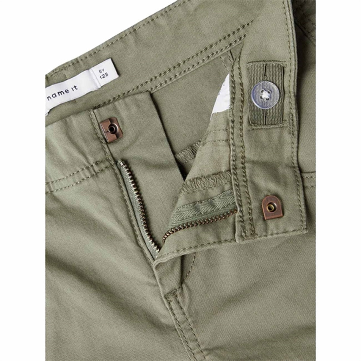 Name it Deep Lichen Green Ryan Twill Shorts Noos