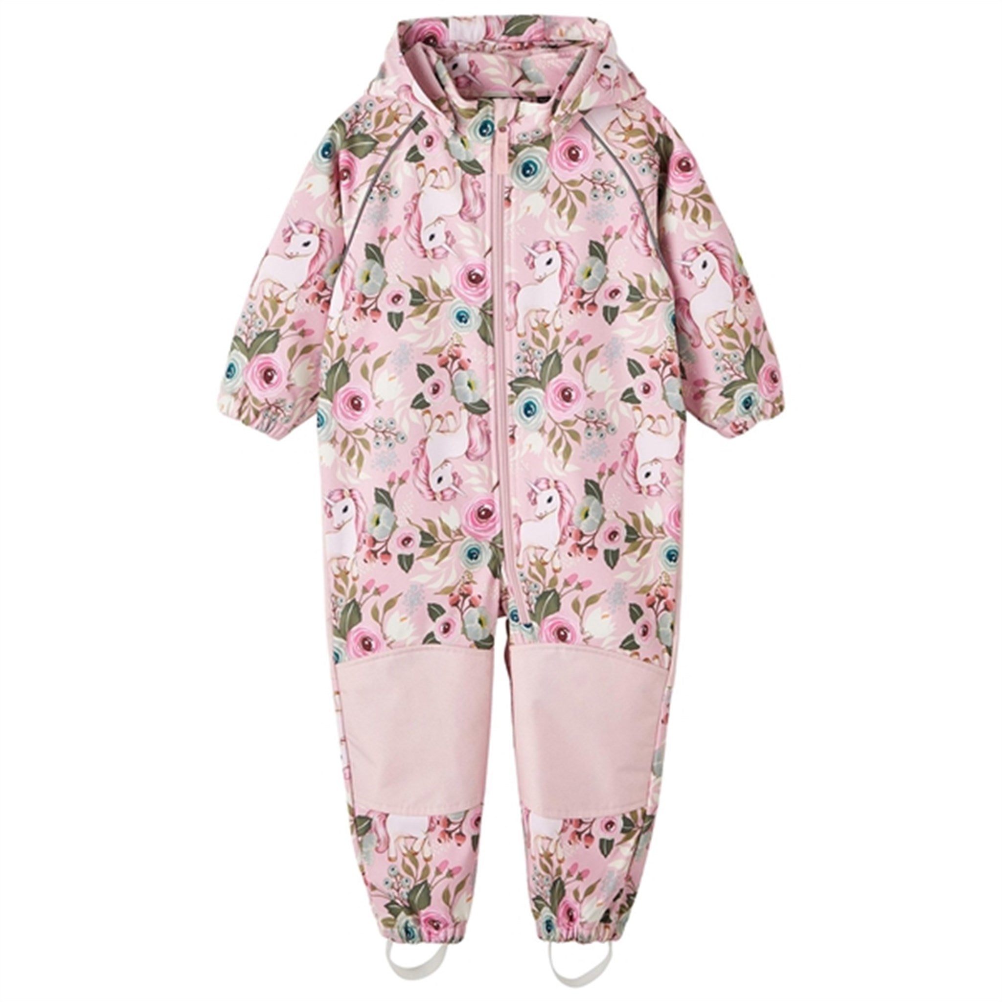 Name it Pink Nectar Alfa Softshell Suit Floral Noos