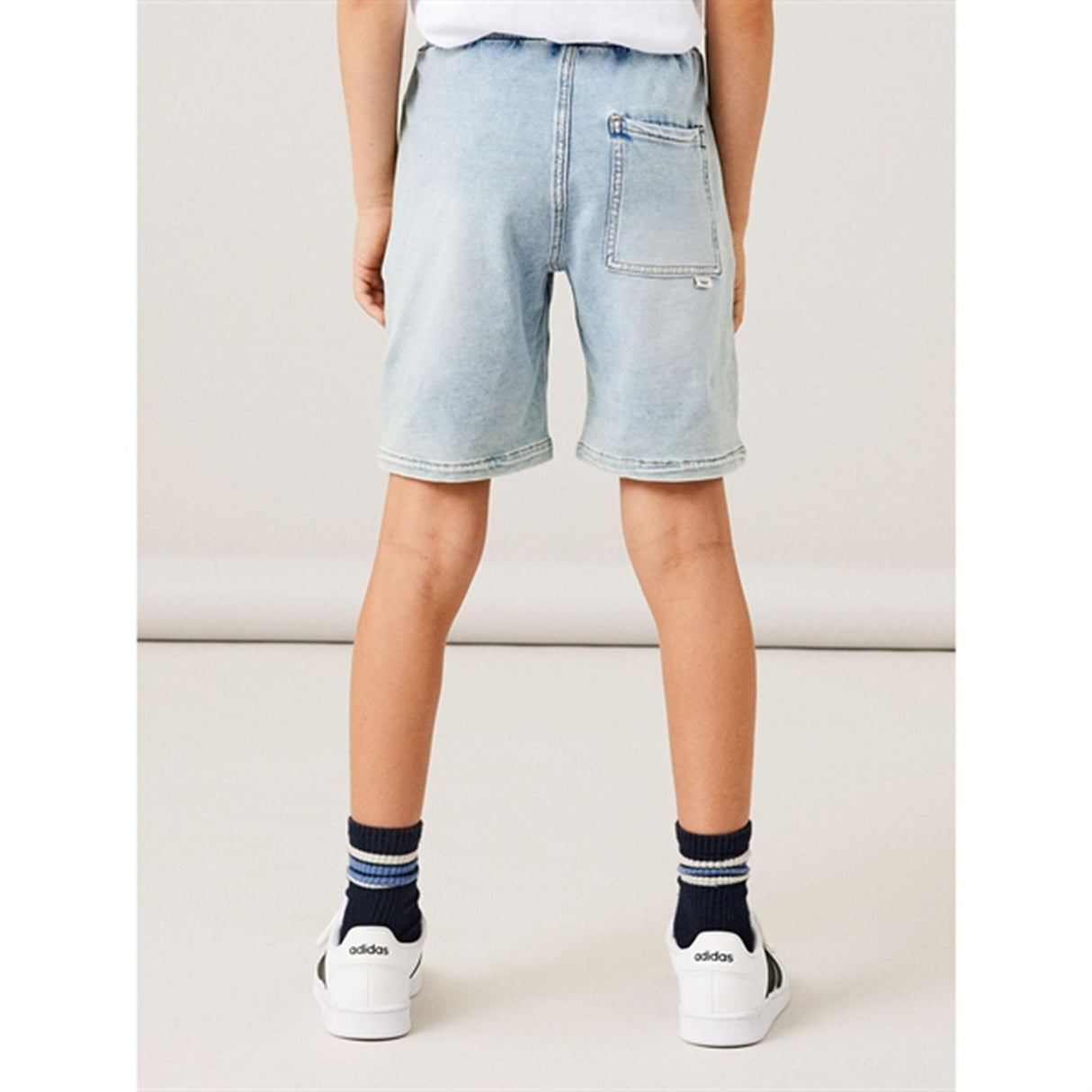 Name it Light Blue Denim Ryan Jogger Denim Shorts Noos 3