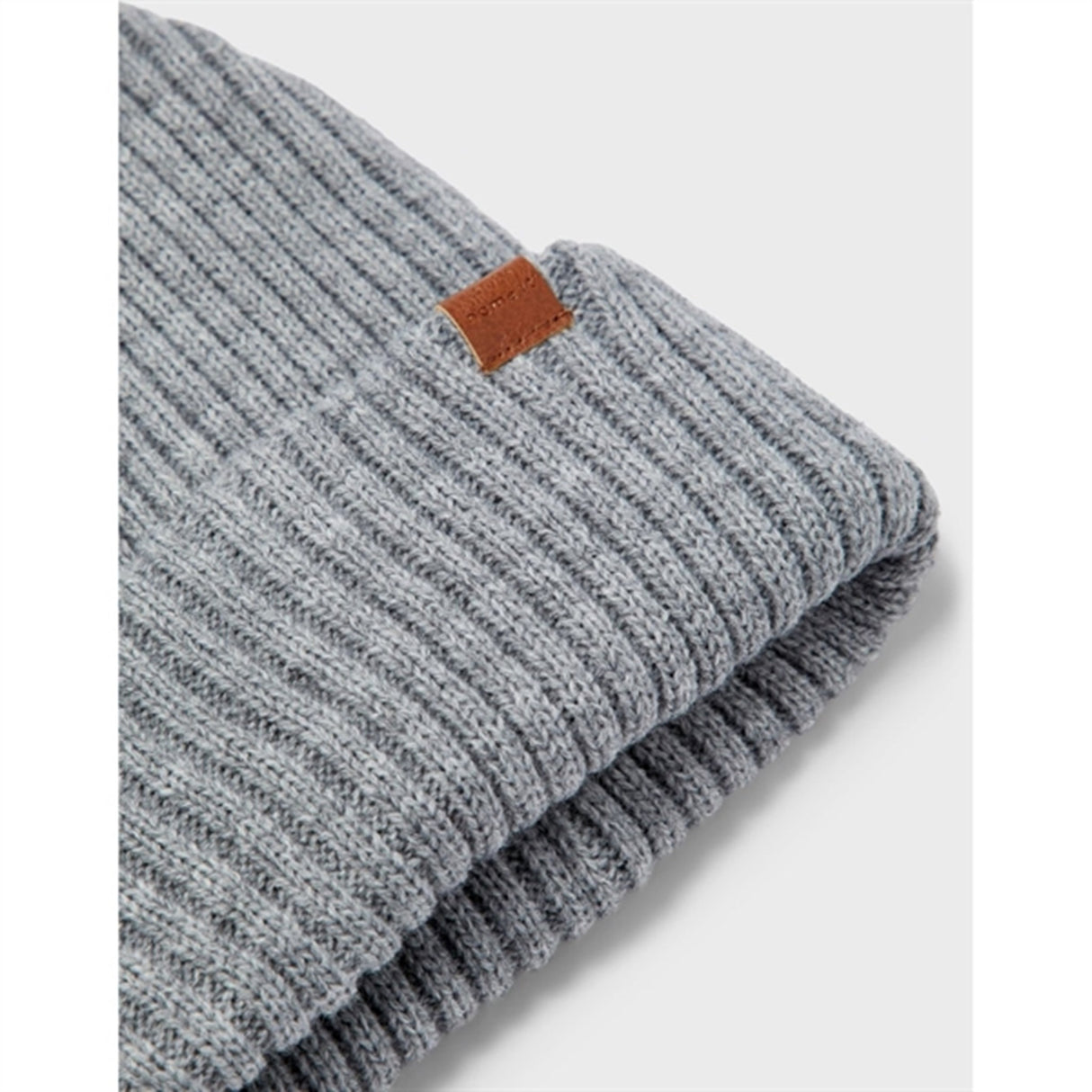 Name it Grey Melange Milan Knit Beanie
