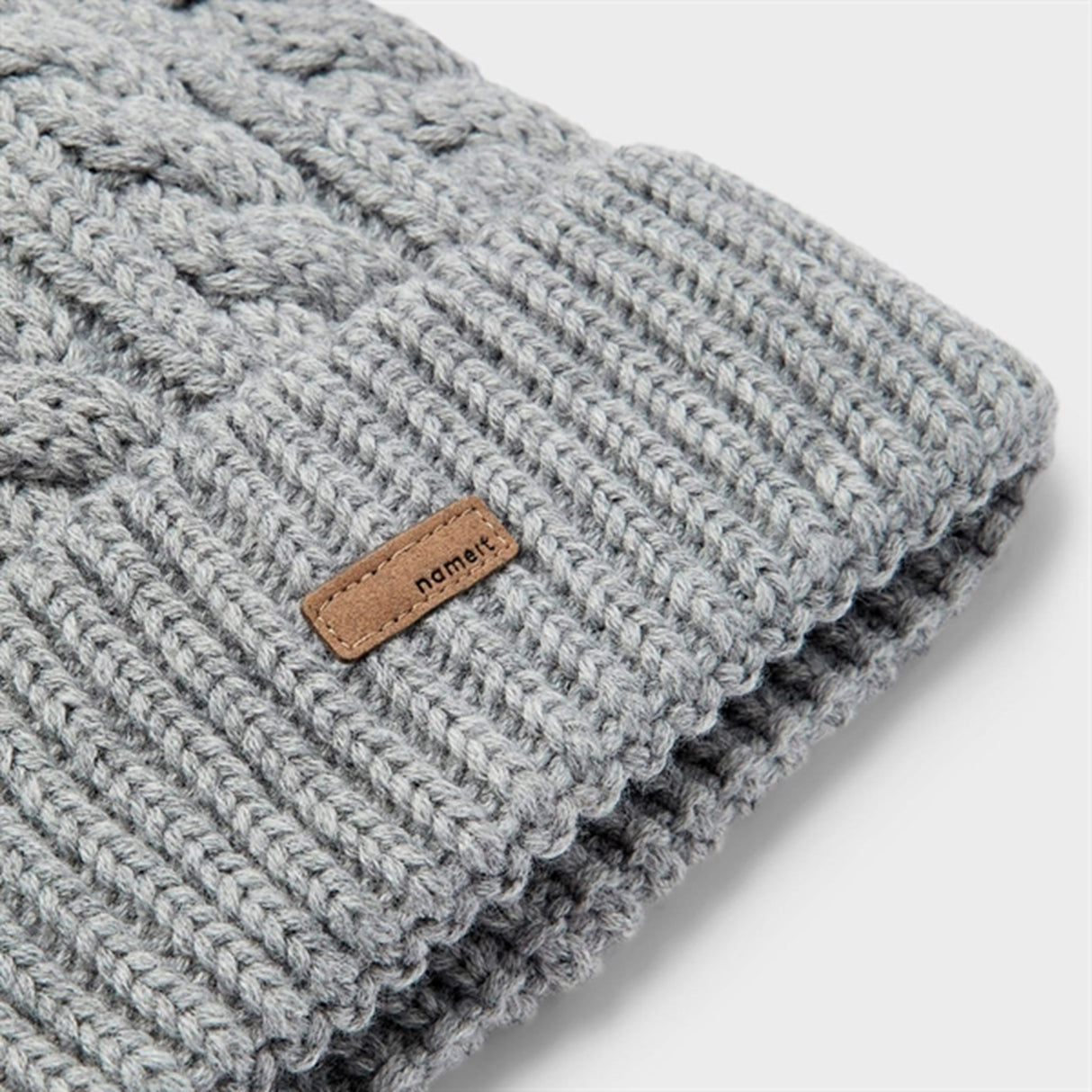 Name it Grey Melange Milo Knit Beanie