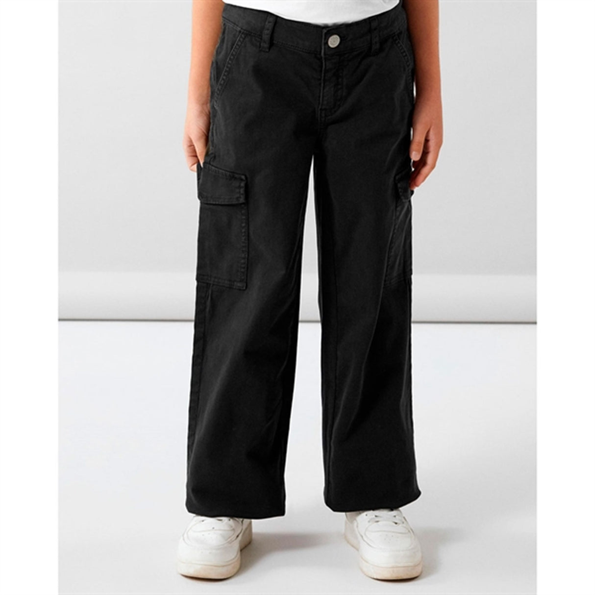 Name it Black Rose Wide Twill Cargo Pants Noos