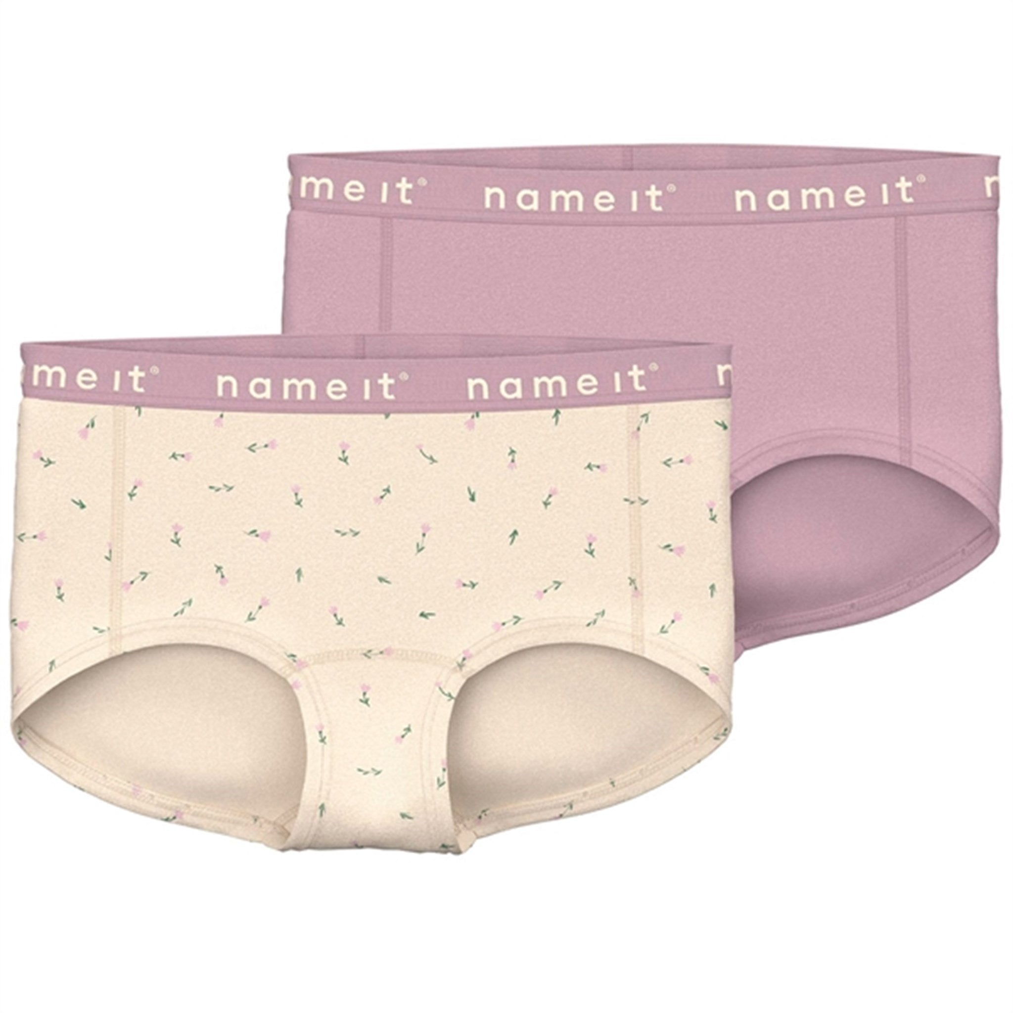 Name it Buttercream Hipster Floral 2-pack Noos