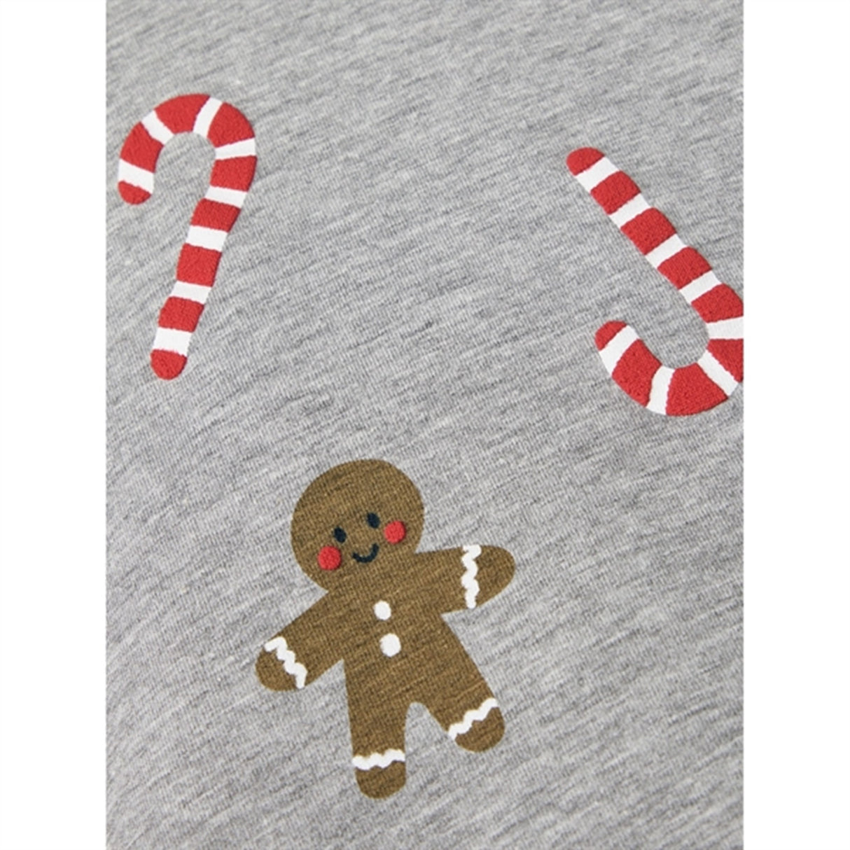 Name it Grey Melange Richrist Sweatshirt