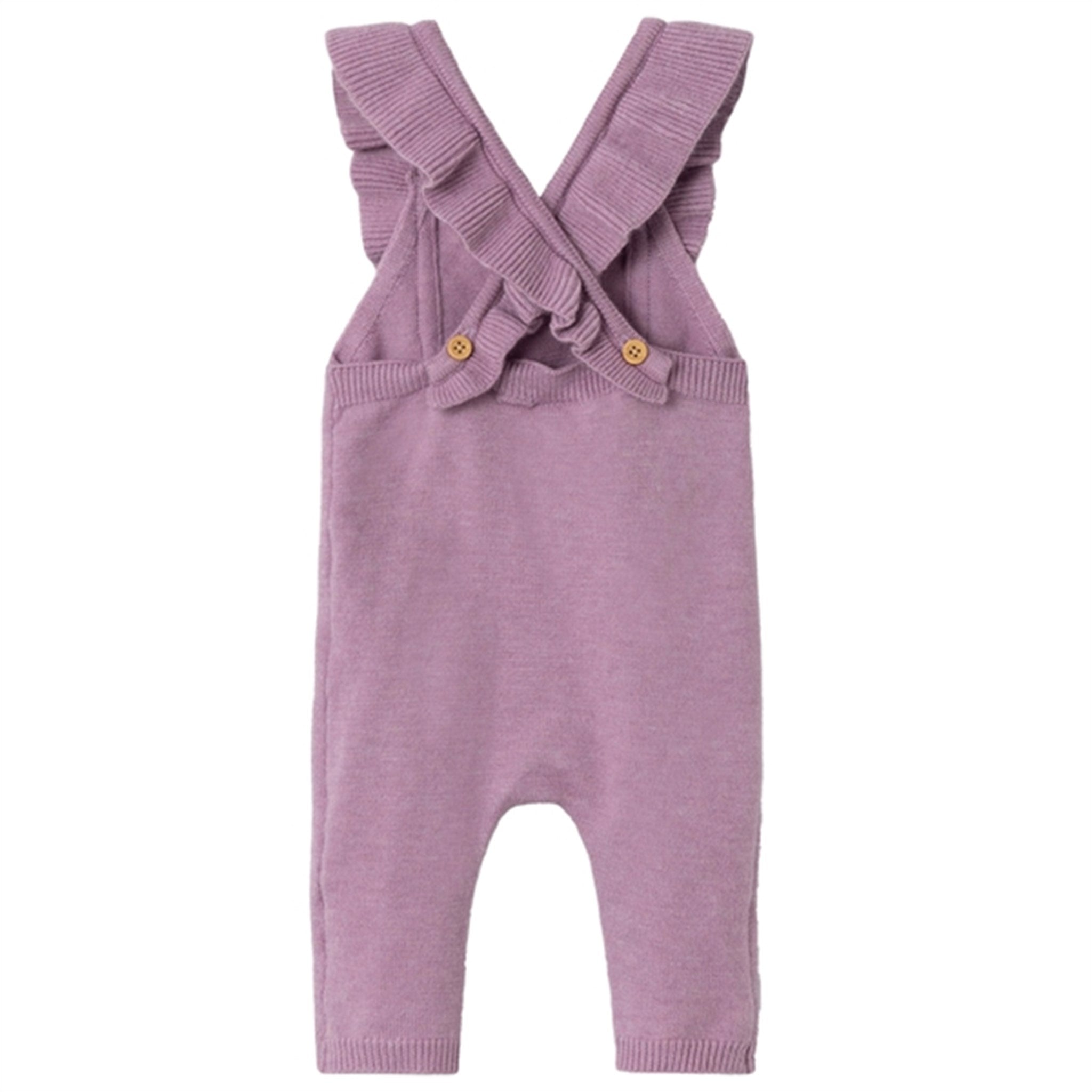 Name it Lavender Mist Remille Knit Overall 3