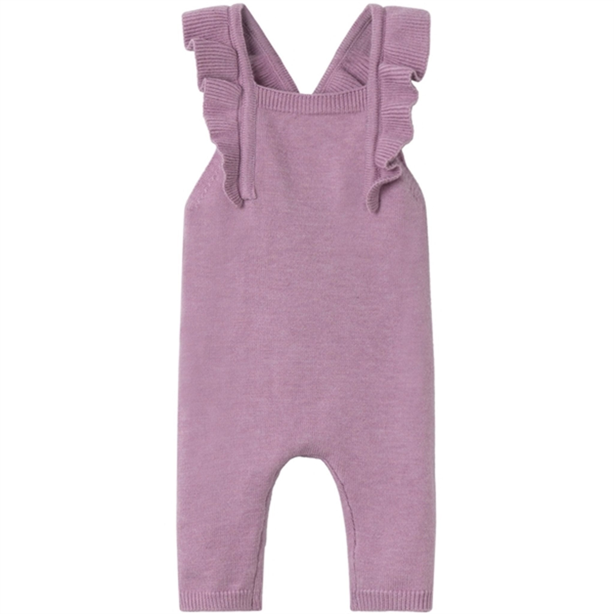 Name it Lavender Mist Remille Knit Overall