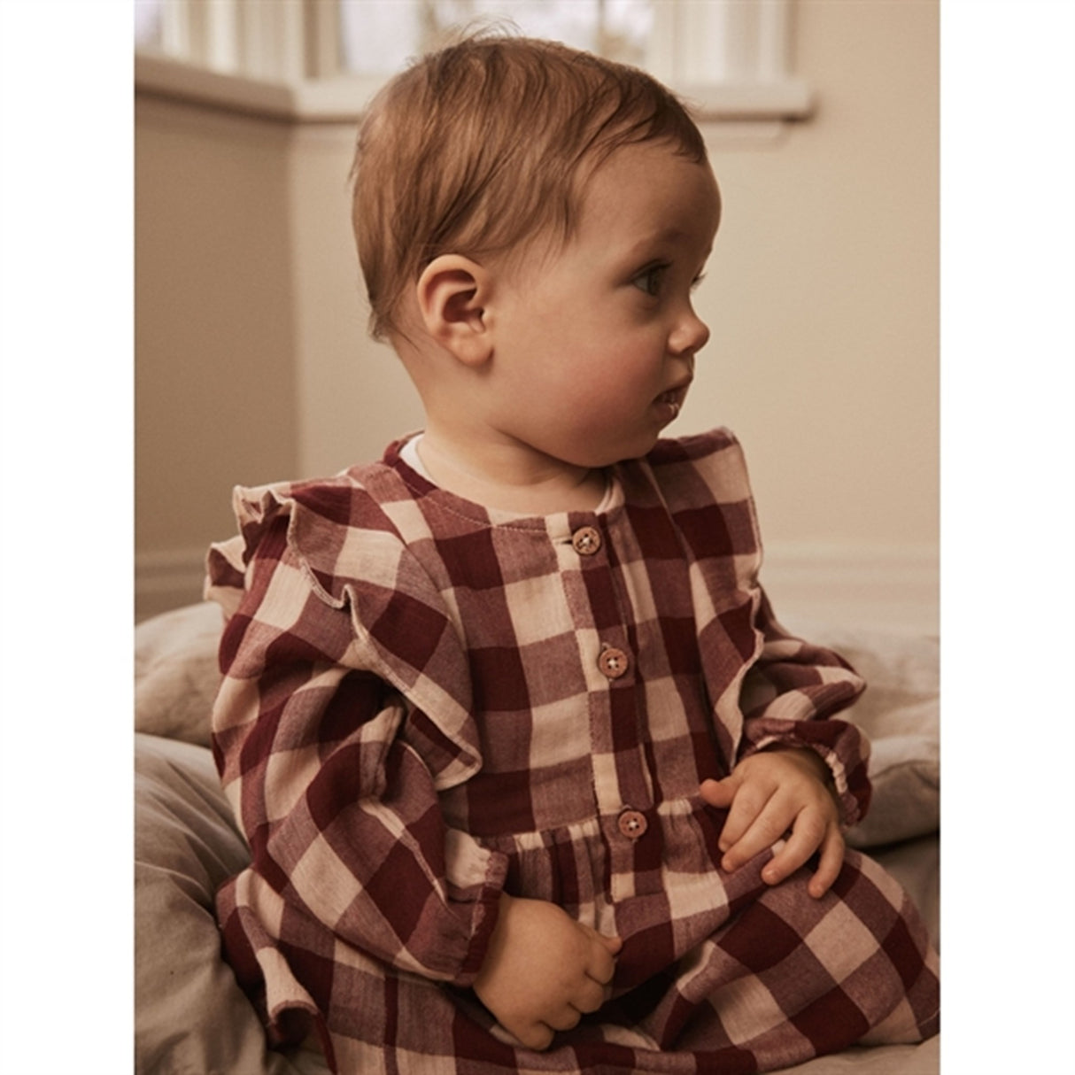 Lil'Atelier Fired Brick Rosali Body Dress