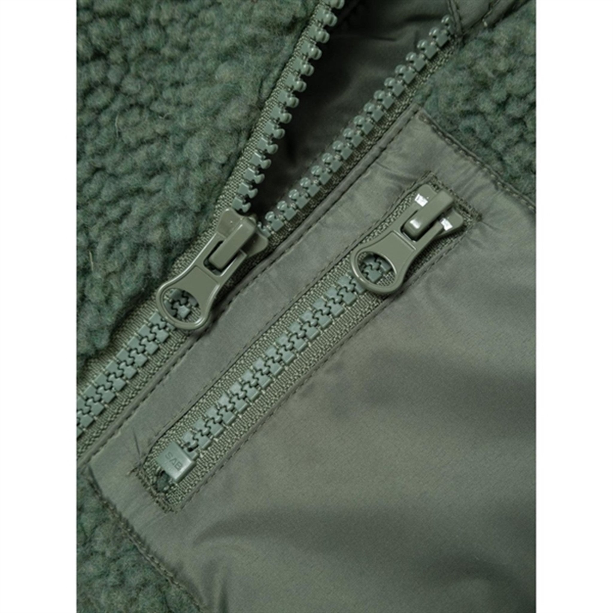 Name it Agave Green Member Quilted Jacket 3