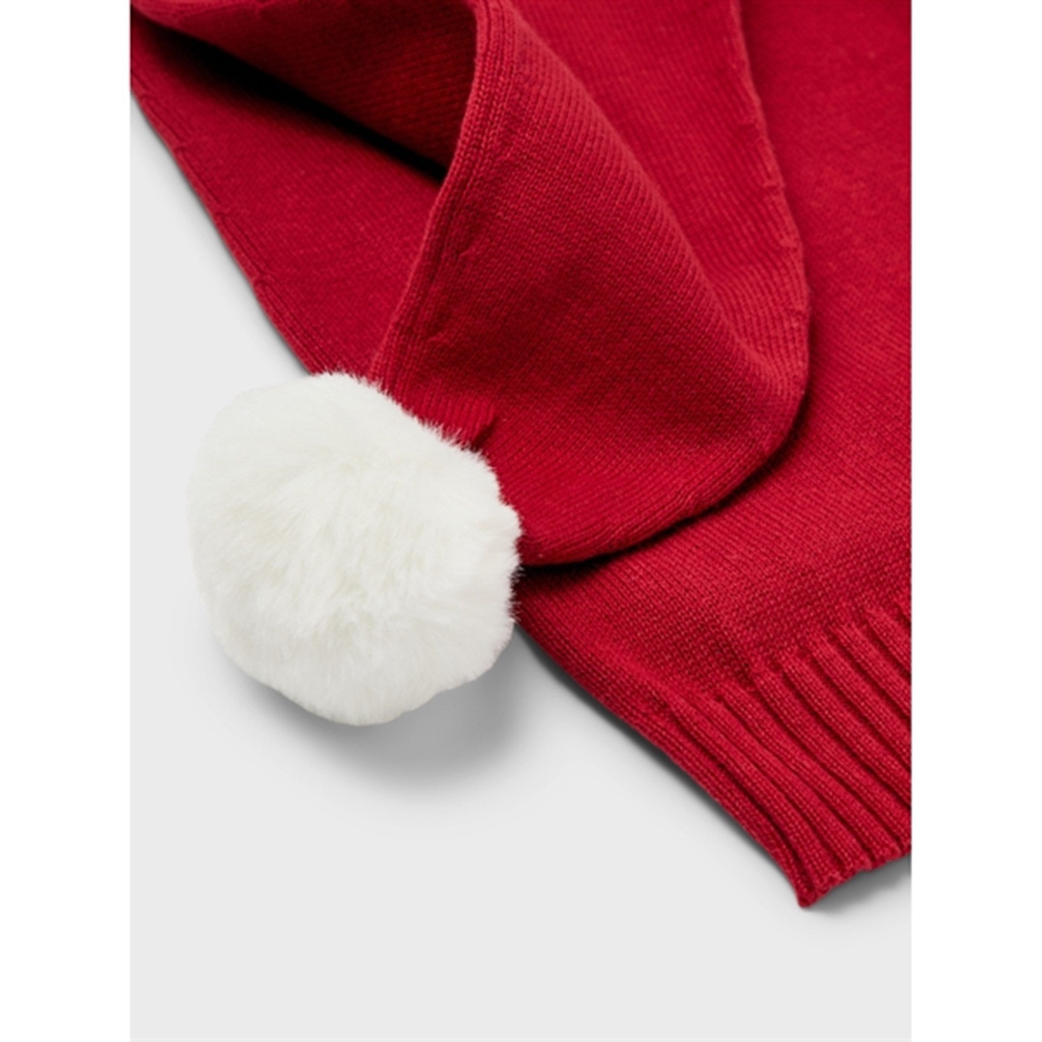 Name it Jester Red Snow Xmas Long Solid Santa Hat 2