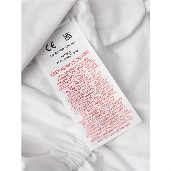 Name it Bright White Zilu IV Sun hat w. Earflaps