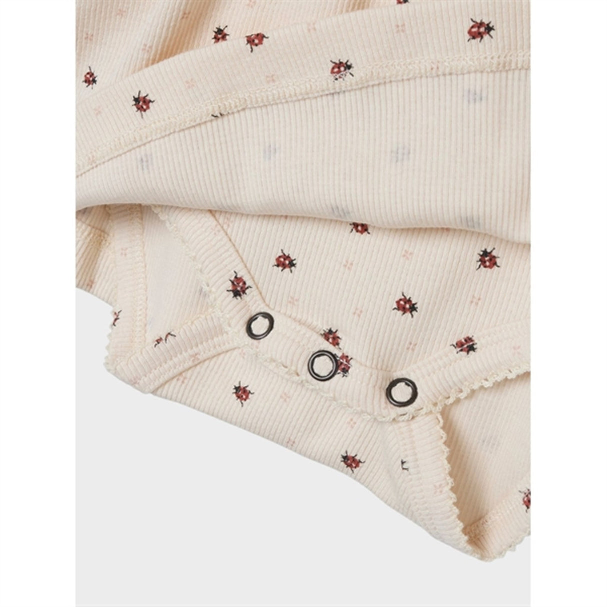 Lil'Atelier Whitecap Gray Ladybug Gago Body Dress