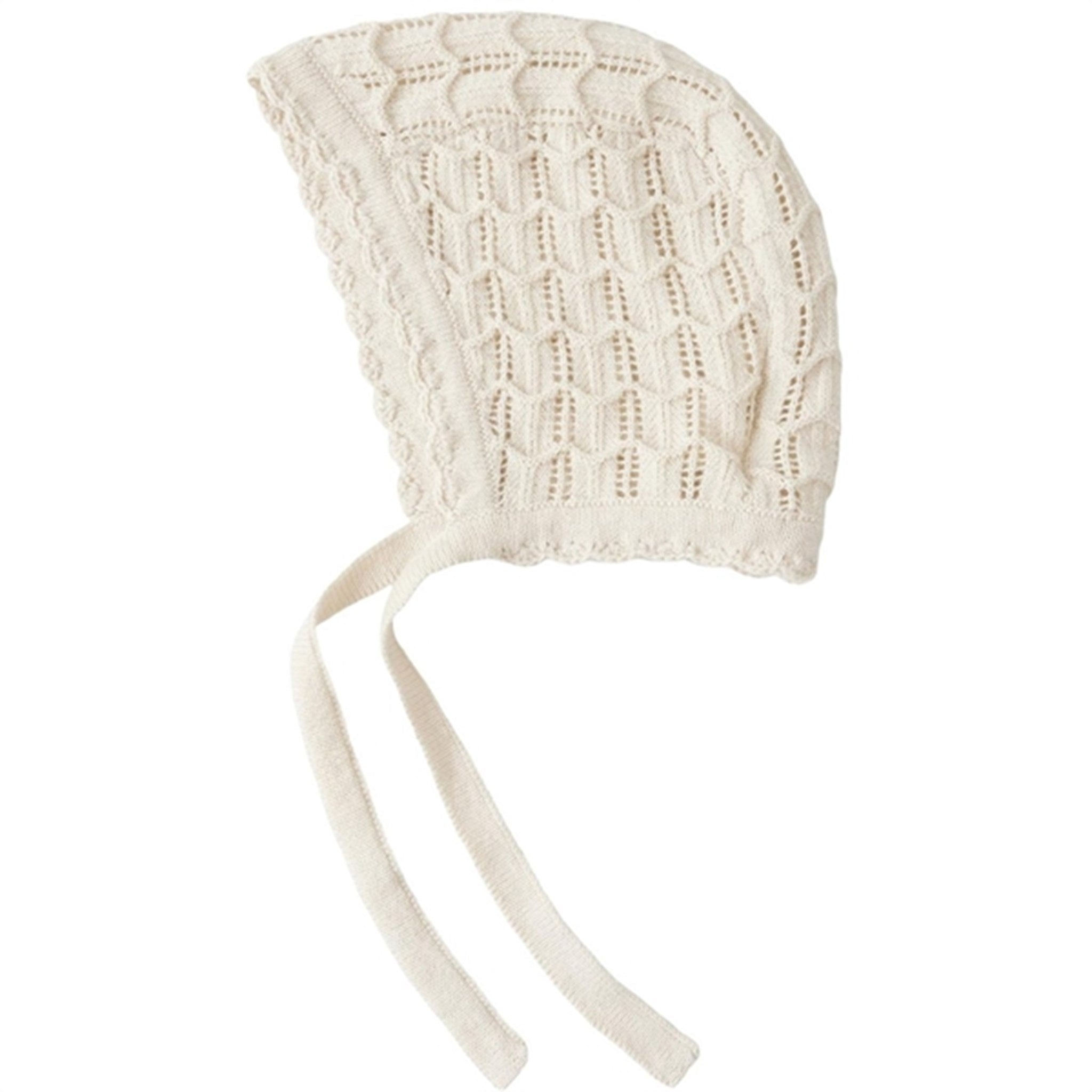 Lil'Atelier Sandshell Fauci Knit Hat