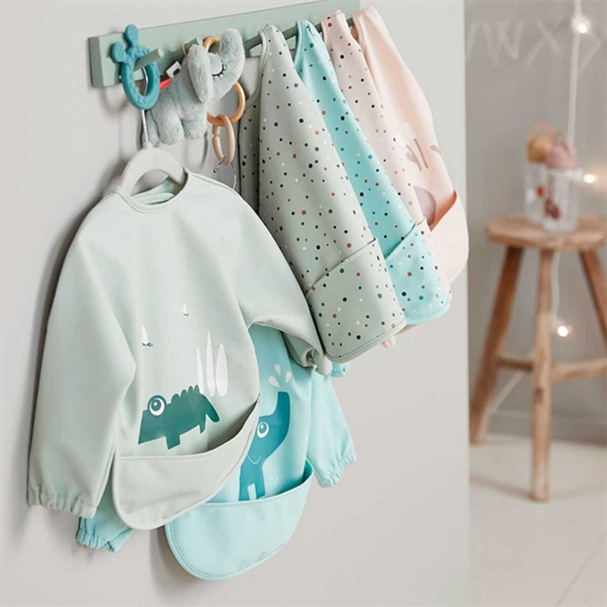 Done by Deer Bib Croco Green