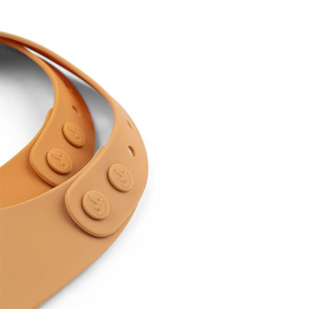 Done by Deer Silicone Bib 2-pack Raffi Mustard